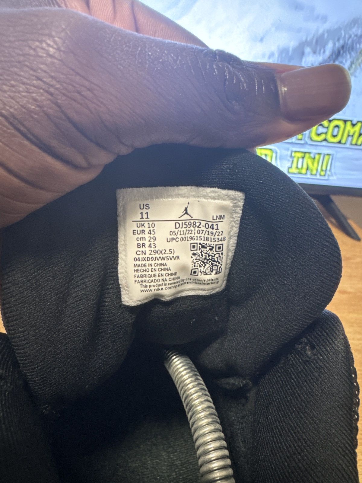 Jordan 13 Retro Black University Blue
