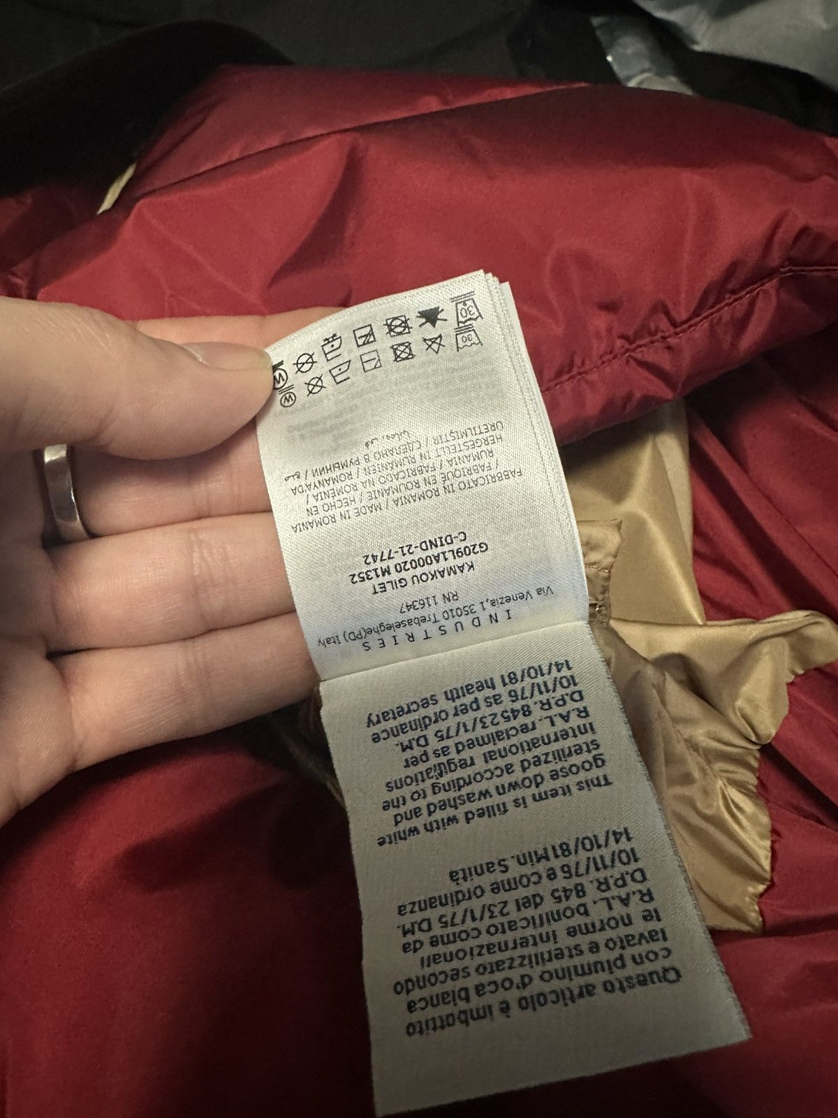Moncler × Palm Angels Kamakou Puffer Vest Moncler x Palm Angels Size US XL / EU 56 / 4 - 9 Thumbnail
