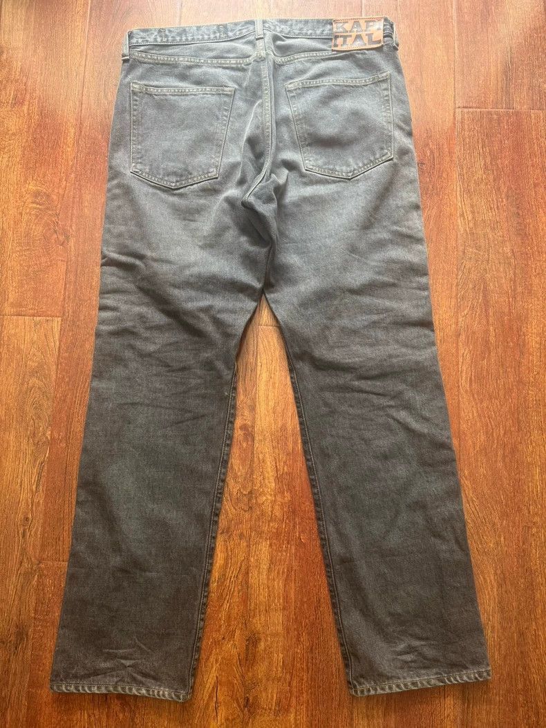 Kapital Kapital Kapital Black Denim Jeans with Gemstones-2506 Size US 38 / EU 54 - 5 Thumbnail
