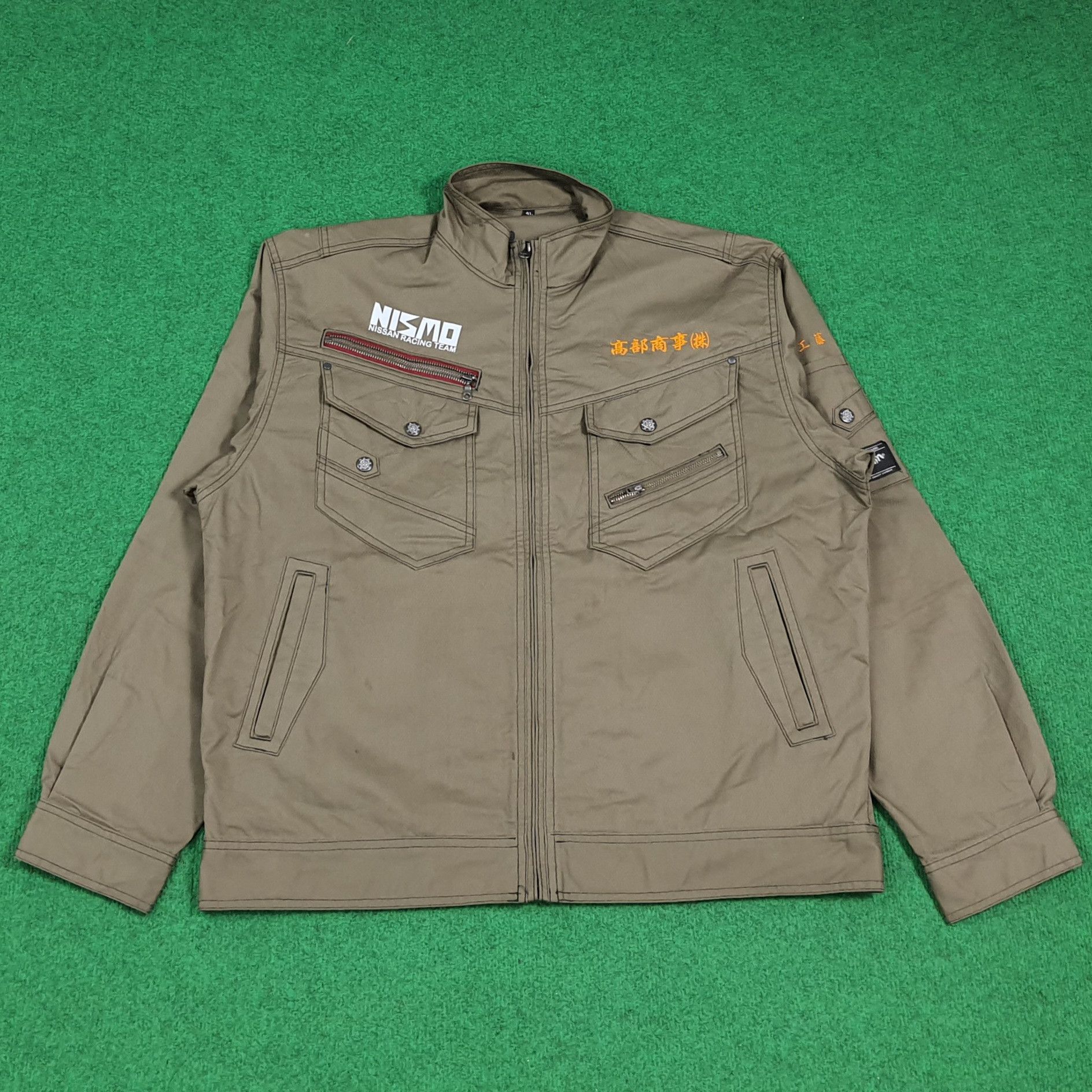 Japanese Brand Vintage NISMO Nissan Racing Team Custom Jacket C283N19 Size US L / EU 52-54 / 3 - 3 Thumbnail