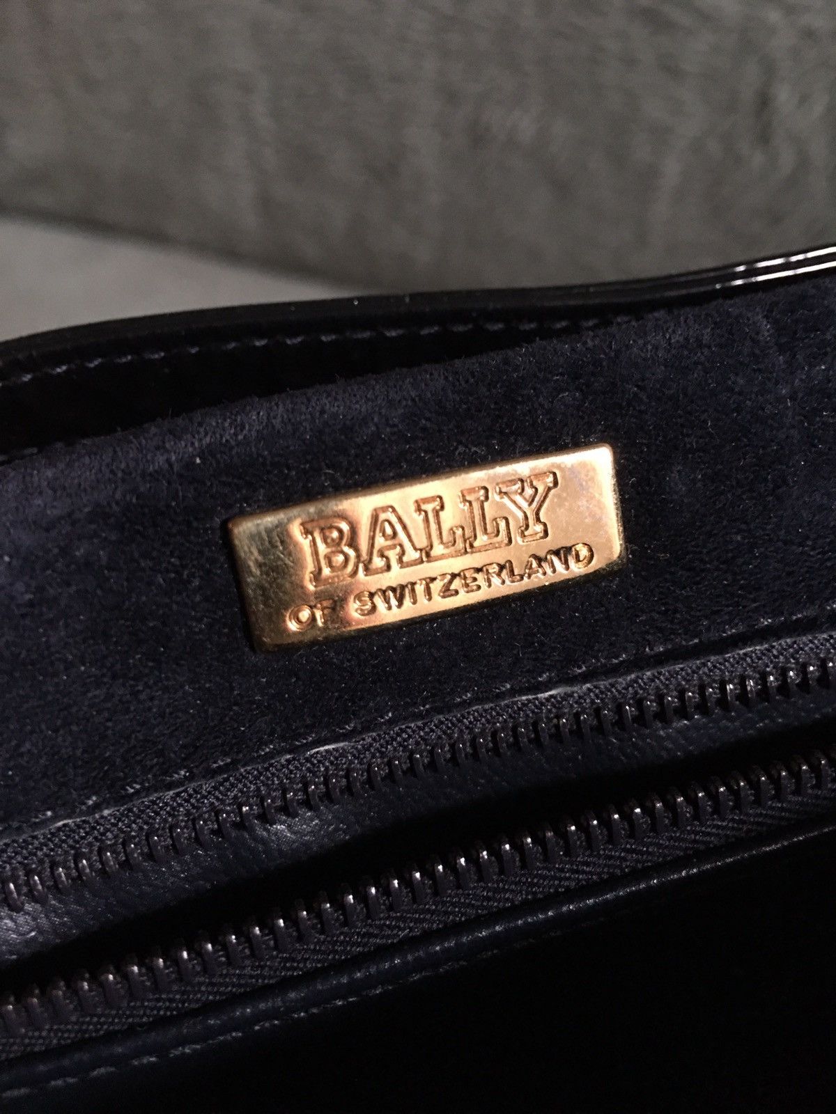 Bally × Vintage BALLY of Switzerland Black Patent Leather Shoulder Bag Size ONE SIZE - 9 Thumbnail