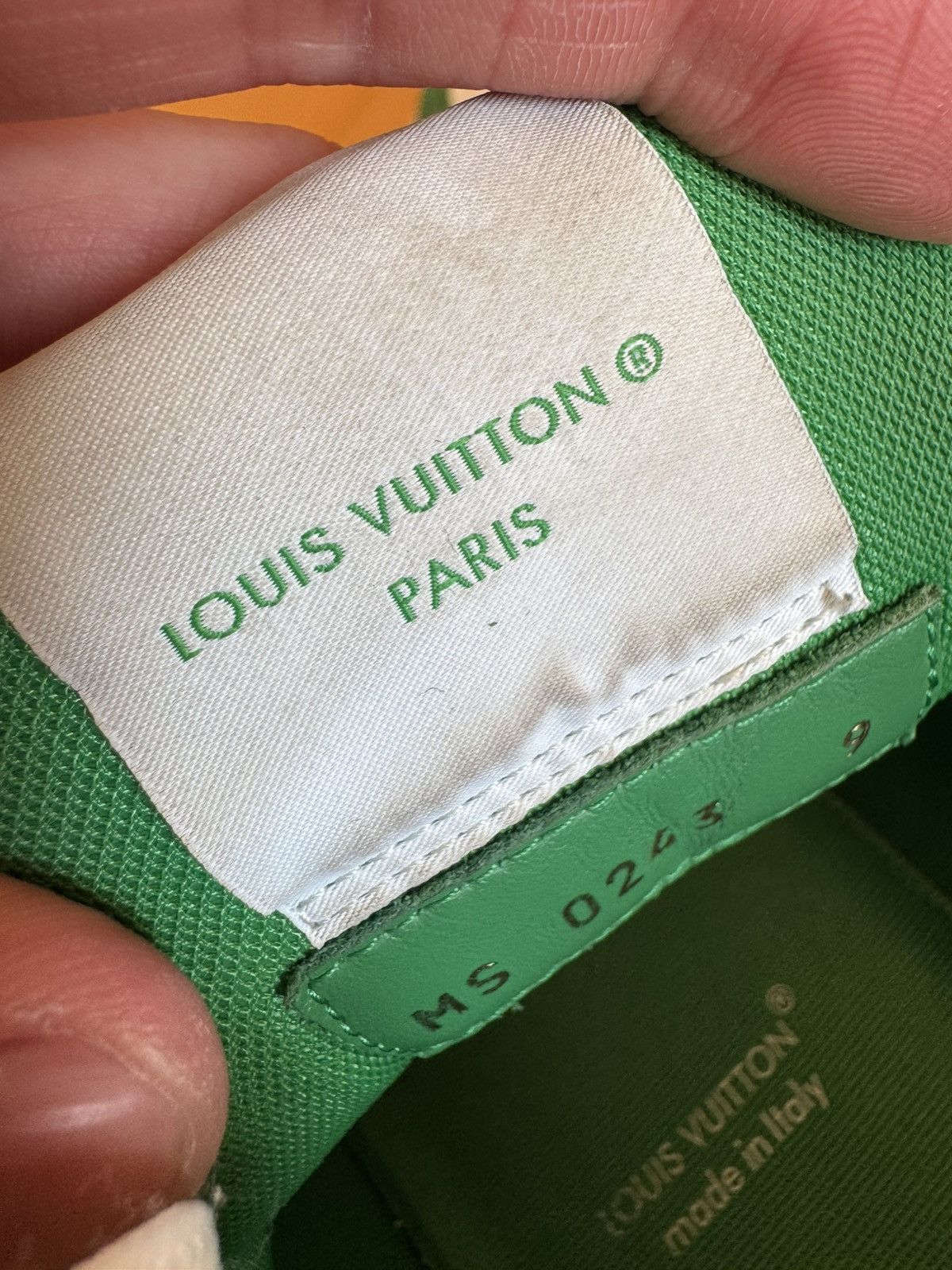 Louis Vuitton Louis Vuitton LV Trainer Velcro Strap Green Denim Size US 10 / EU 43 - 17 Thumbnail