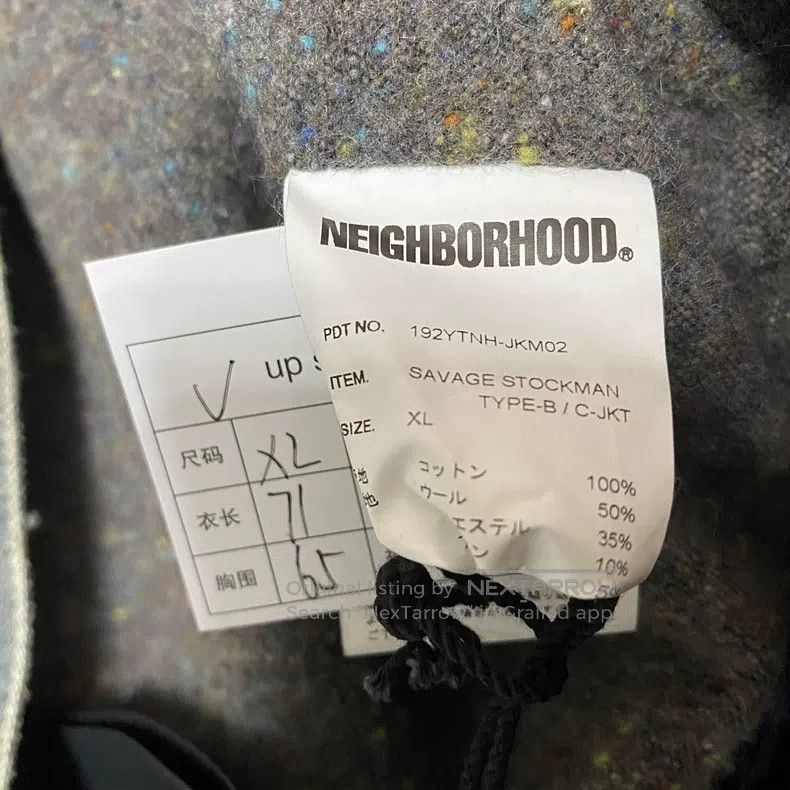 Neighborhood Neighborhood Autumn/Winter 19 Fleece Denim Jacket Size US XL / EU 56 / 4 - 5 Thumbnail