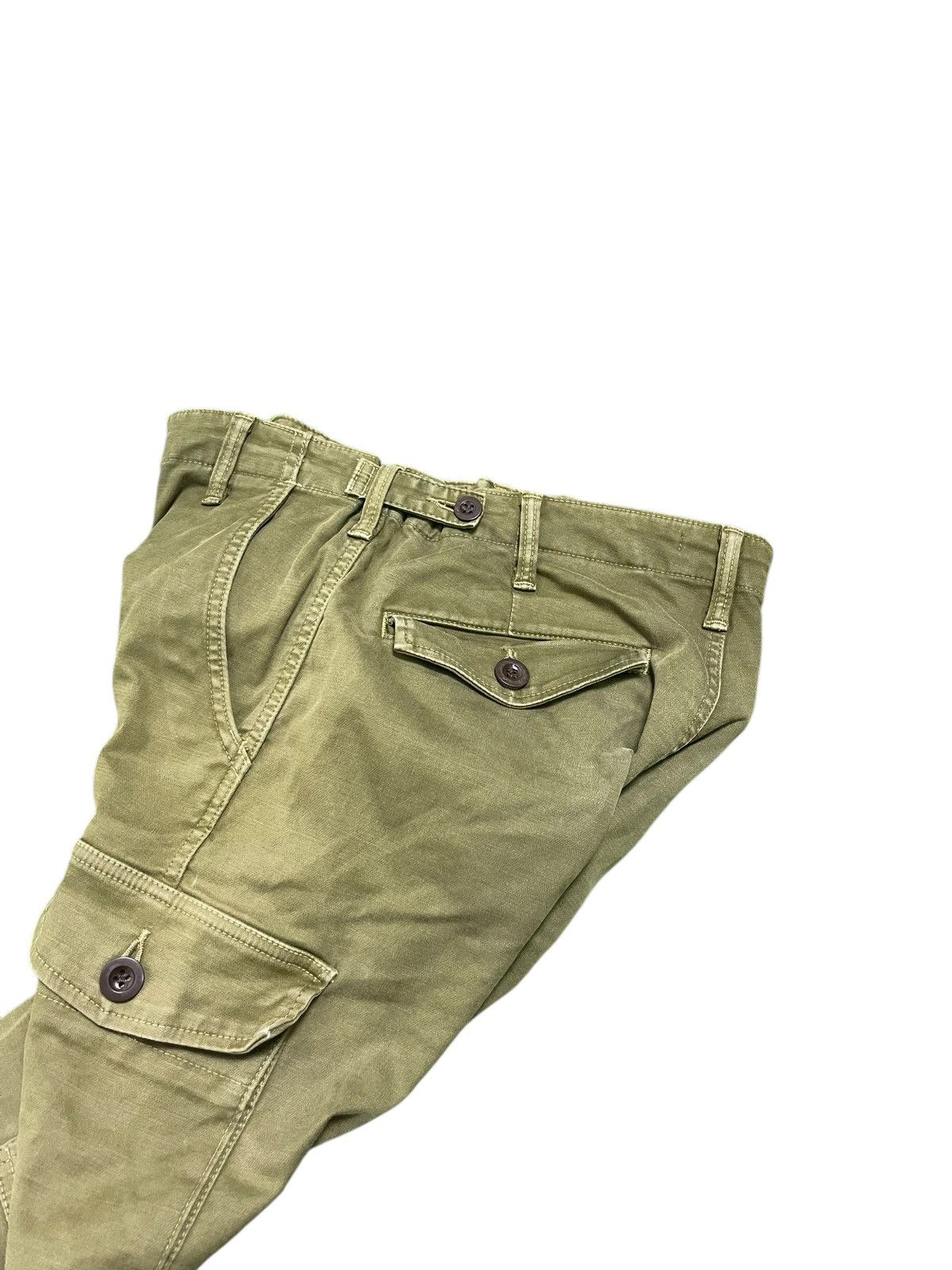 Japanese Brand × Johnbull John Bull Buckle Military Heavy CottonCargo Pants (23) Size US 32 / EU 48 - 9 Thumbnail