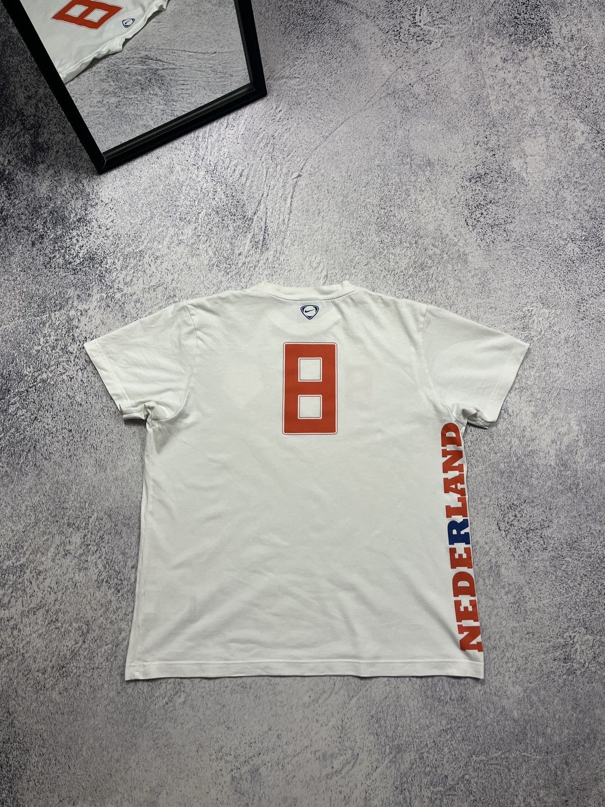 Nike Nike Vintage T Shirt Netherlands Rafael Van Der Vaart 8 KNVB Size US XL / EU 56 / 4 - 7 Thumbnail