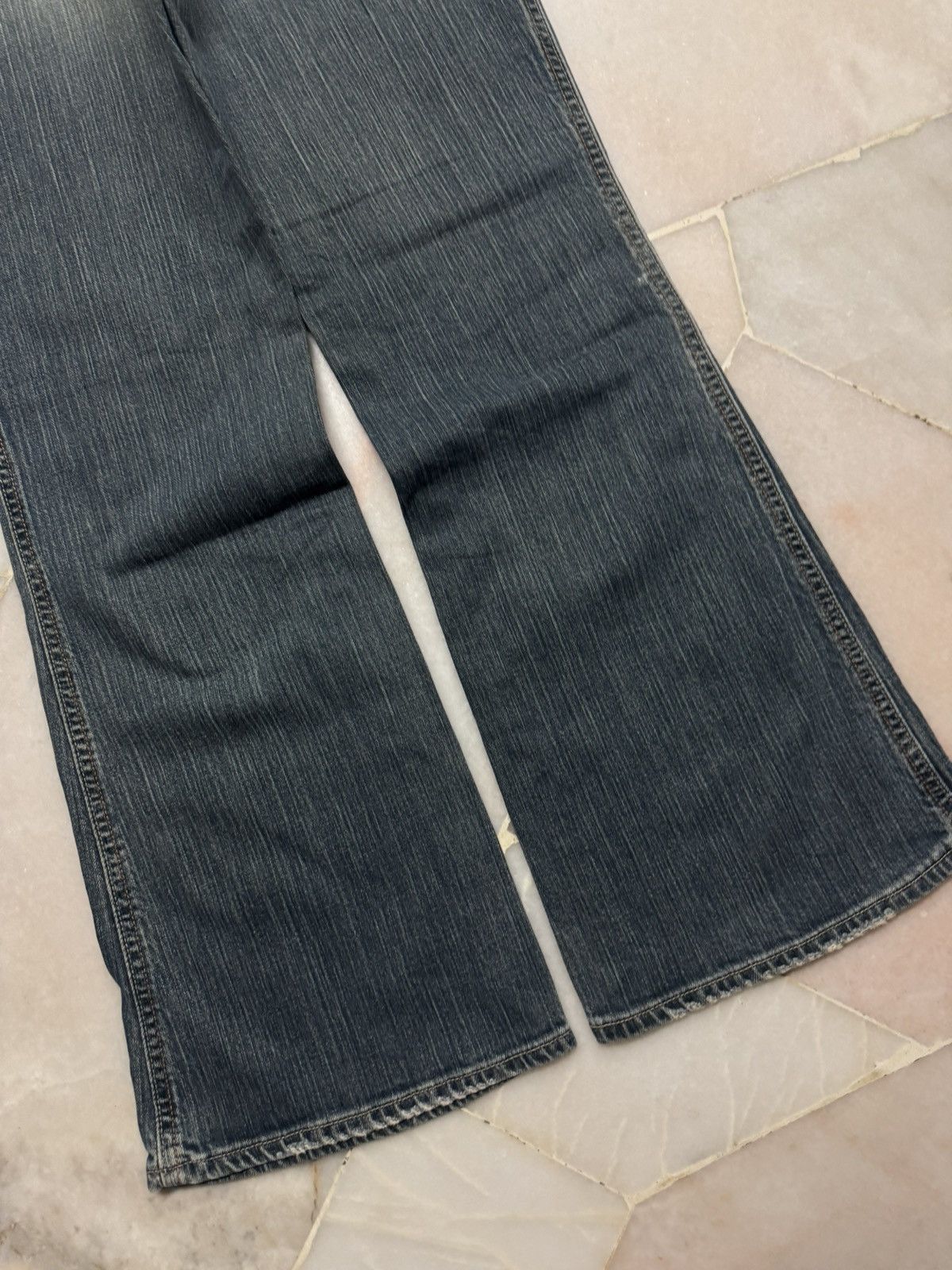 Vintage 💥FLARED💥BALENCIAGA JUNYAWATANABE STYLE BELLBOTTOM BY GAP Size US 31 - 14 Thumbnail