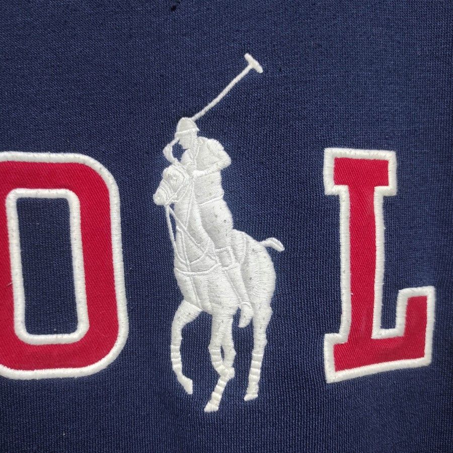 Polo Ralph Lauren Vintage POLO ralph lauren big spellout crewneck sweatshirt Size US M / EU 48-50 / 2 - 3 Thumbnail