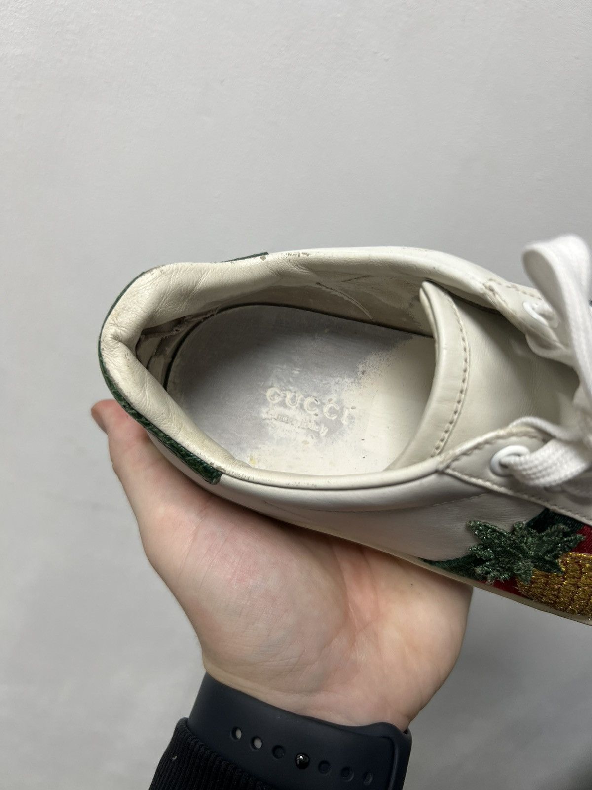Gucci Gucci Pineapple Rhyton Low Top Sneaker Rare Sneakers Size US 5.5 / EU 38 - 10 Thumbnail