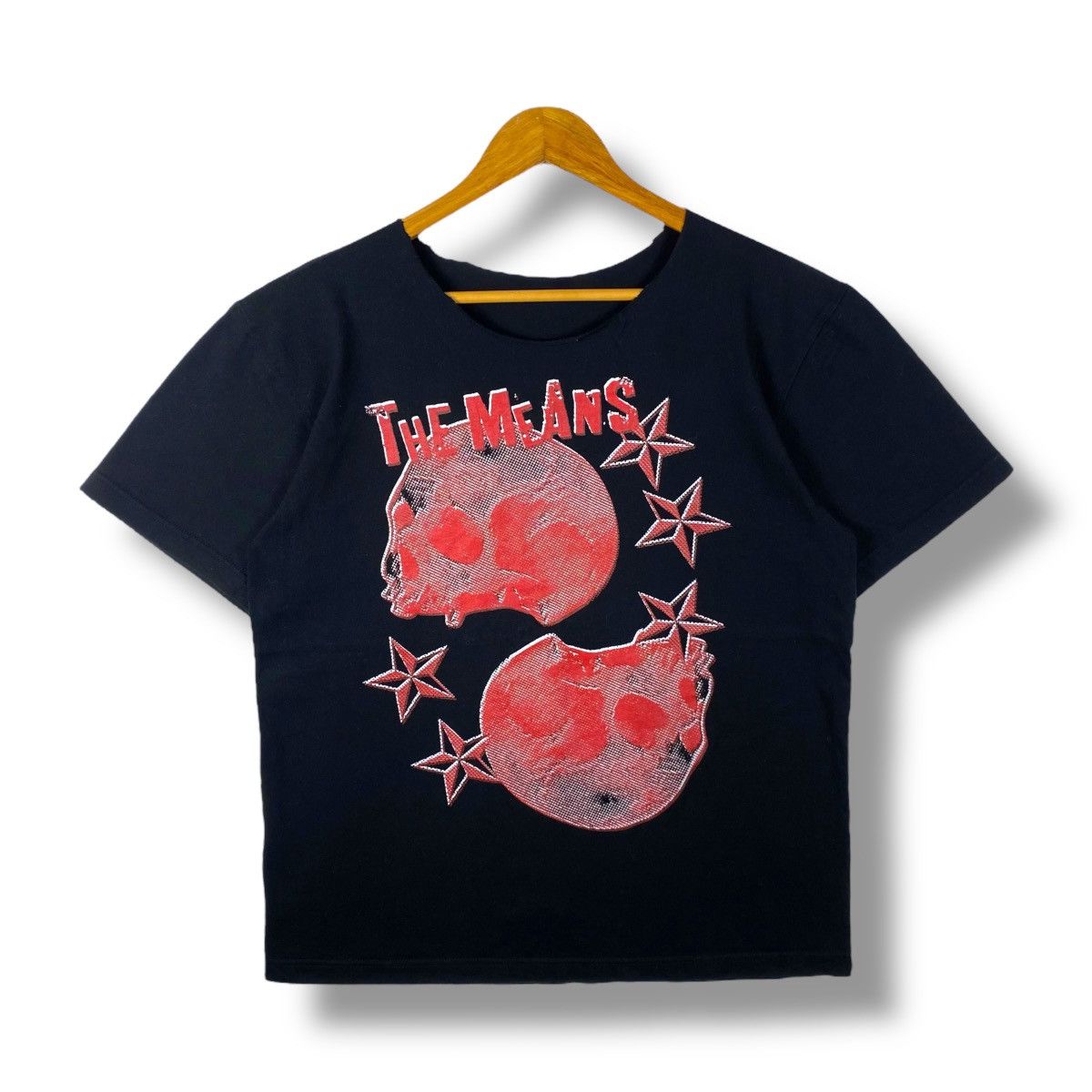 Band Tees Japanese Punk Rock Band THE MEANS Graphic Tee Shirt Medium Size US M / EU 48-50 / 2 - 1 Thumbnail
