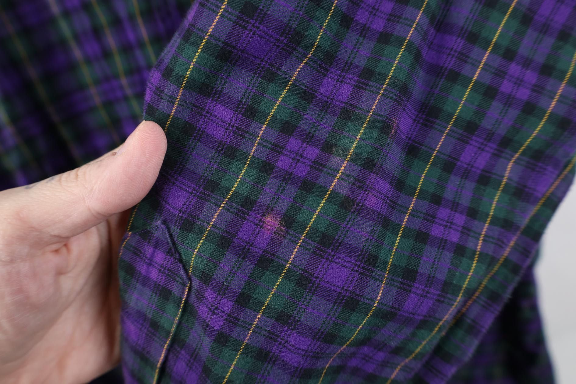 Polo Ralph Lauren Vintage 90s Ralph Lauren Fit Flannel Button Shirt Plaid Size US M / EU 48-50 / 2 - 4 Thumbnail