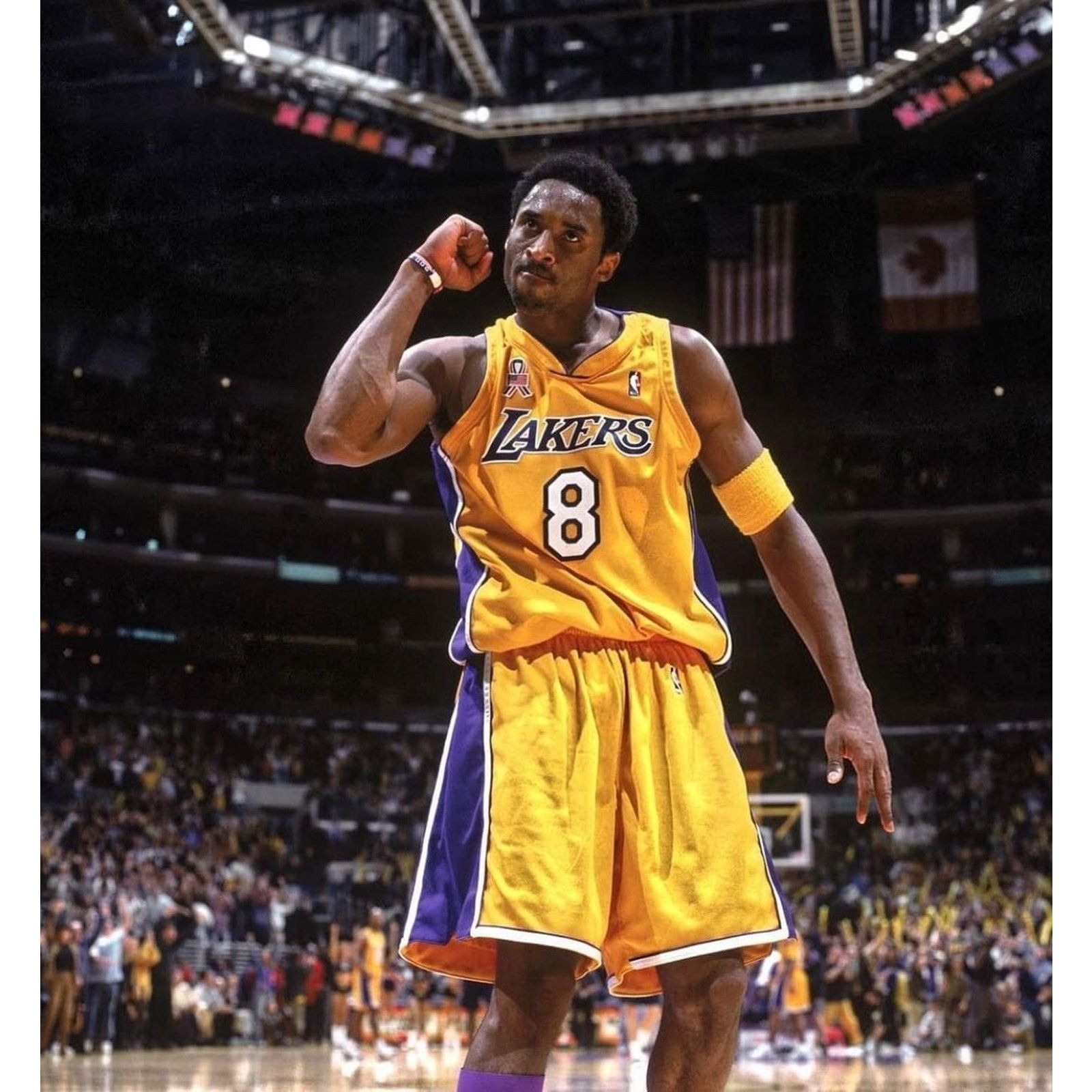 Adidas Kobe Bryant Los Angeles Lakers #8 Adidas NBA Jersey Sz M Size US M / EU 48-50 / 2 - 14 Thumbnail