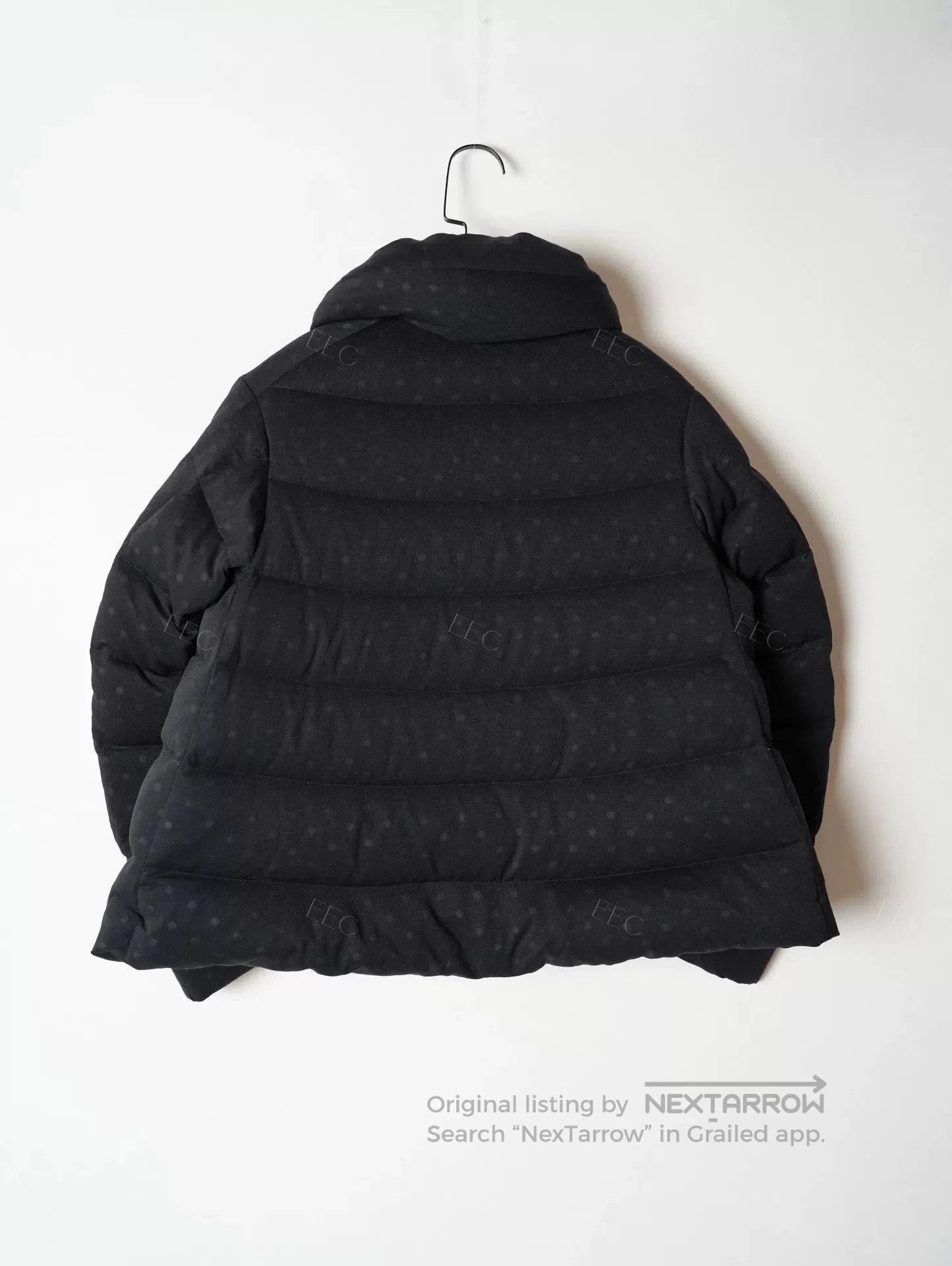 Tricot Comme des Garcons COMME des GARÇONS Black Polka Dot Puffer Jacket. Size S / US 4 / IT 40 - 2 Thumbnail