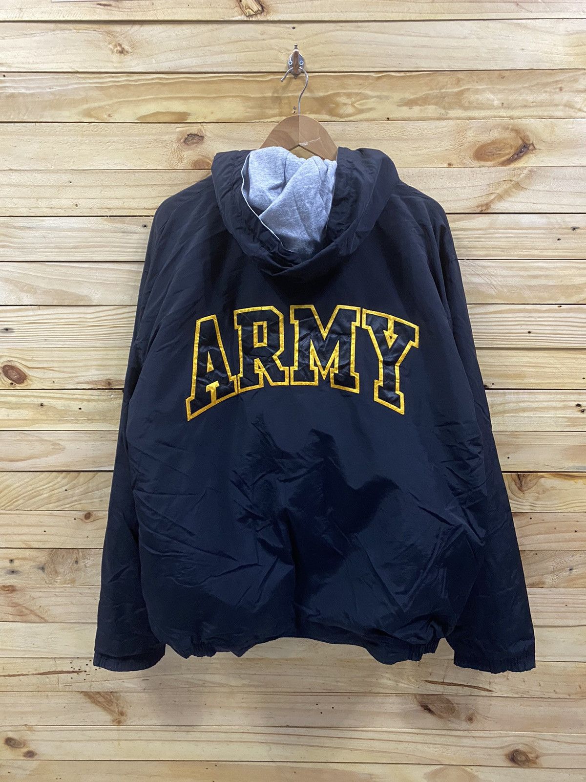 Army Of Me × Gear for Sports Vintage ARMY windbreaker jacket Size US XXL / EU 58 / 5 - 1 Thumbnail