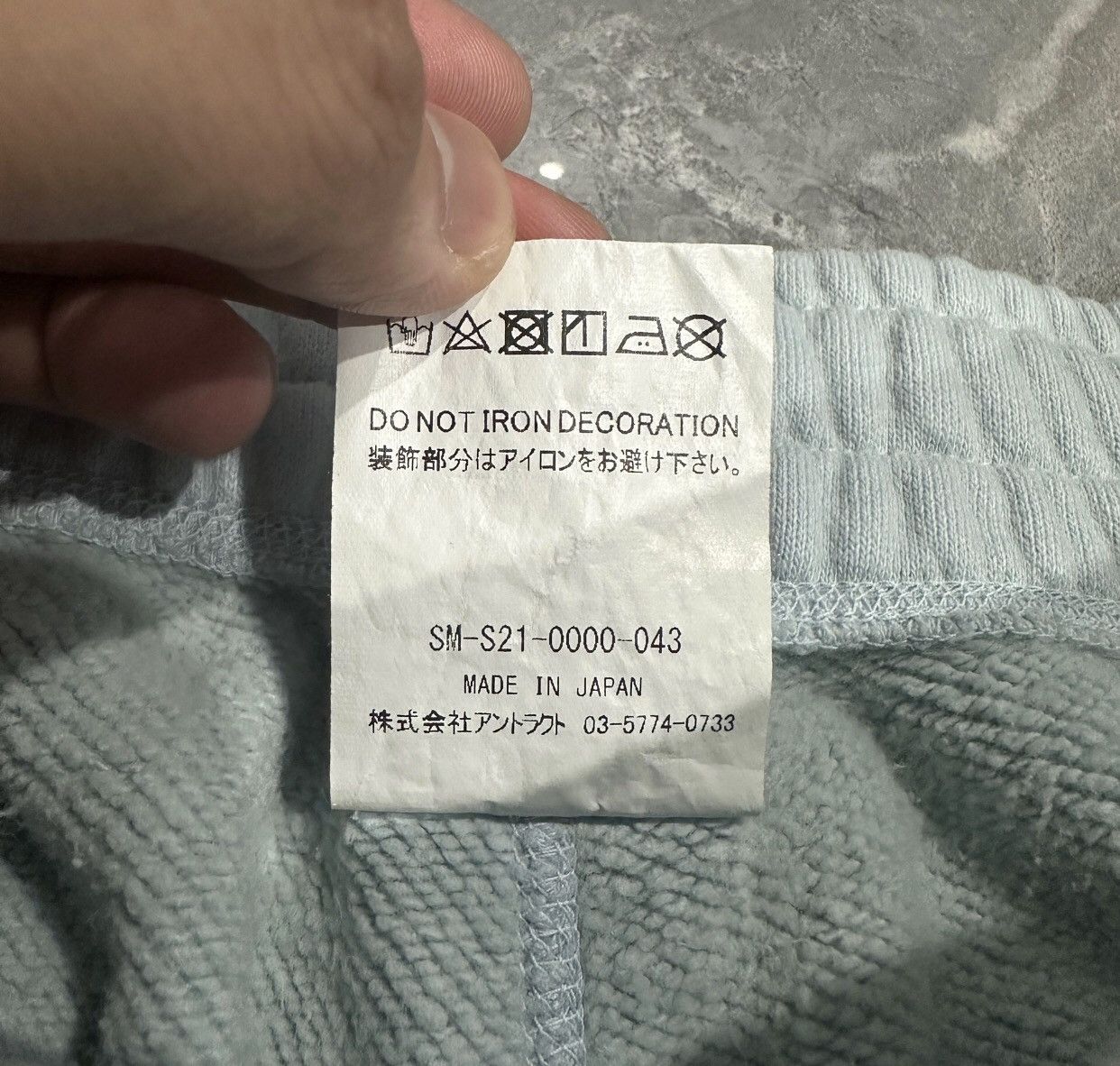 Saint Michael Saint Michael Baby Blue Babyblue Sky BlueWash Casual Pants Size US 36 / EU 52 - 5 Thumbnail