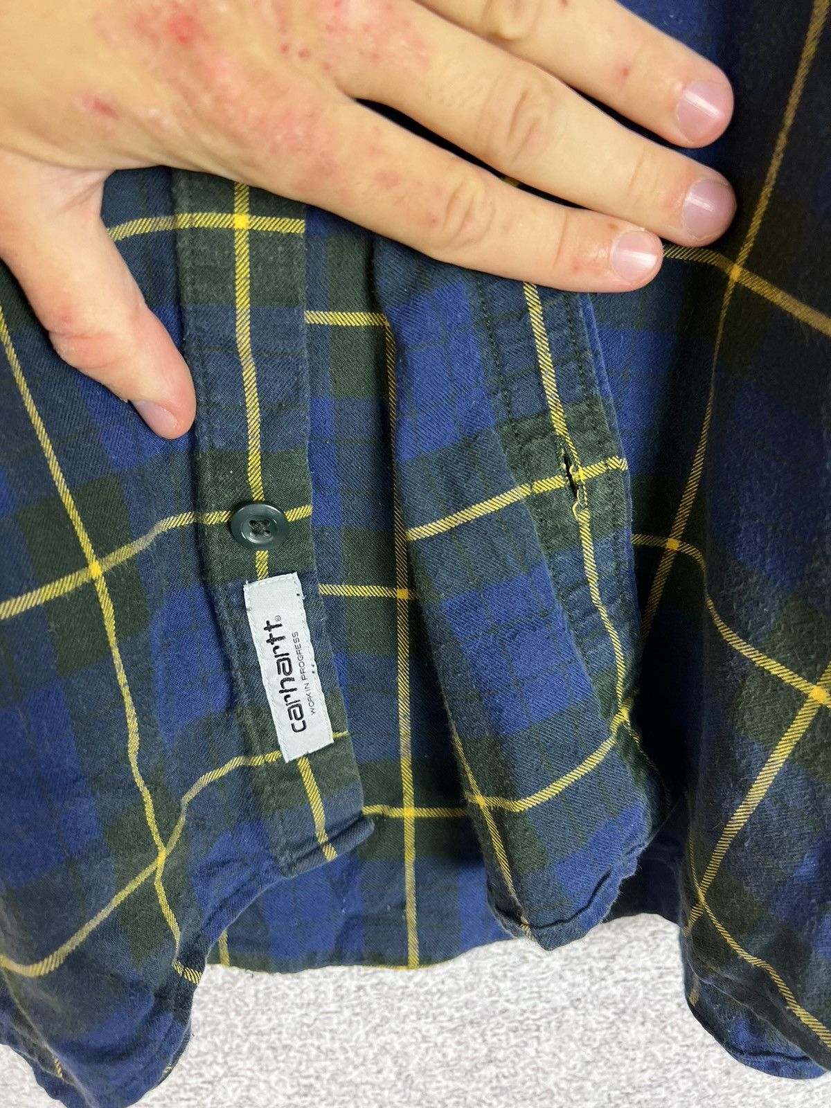 Carhartt Vintage Carhartt WIP Check Flannel Shirt Size US L / EU 52-54 / 3 - 5 Thumbnail