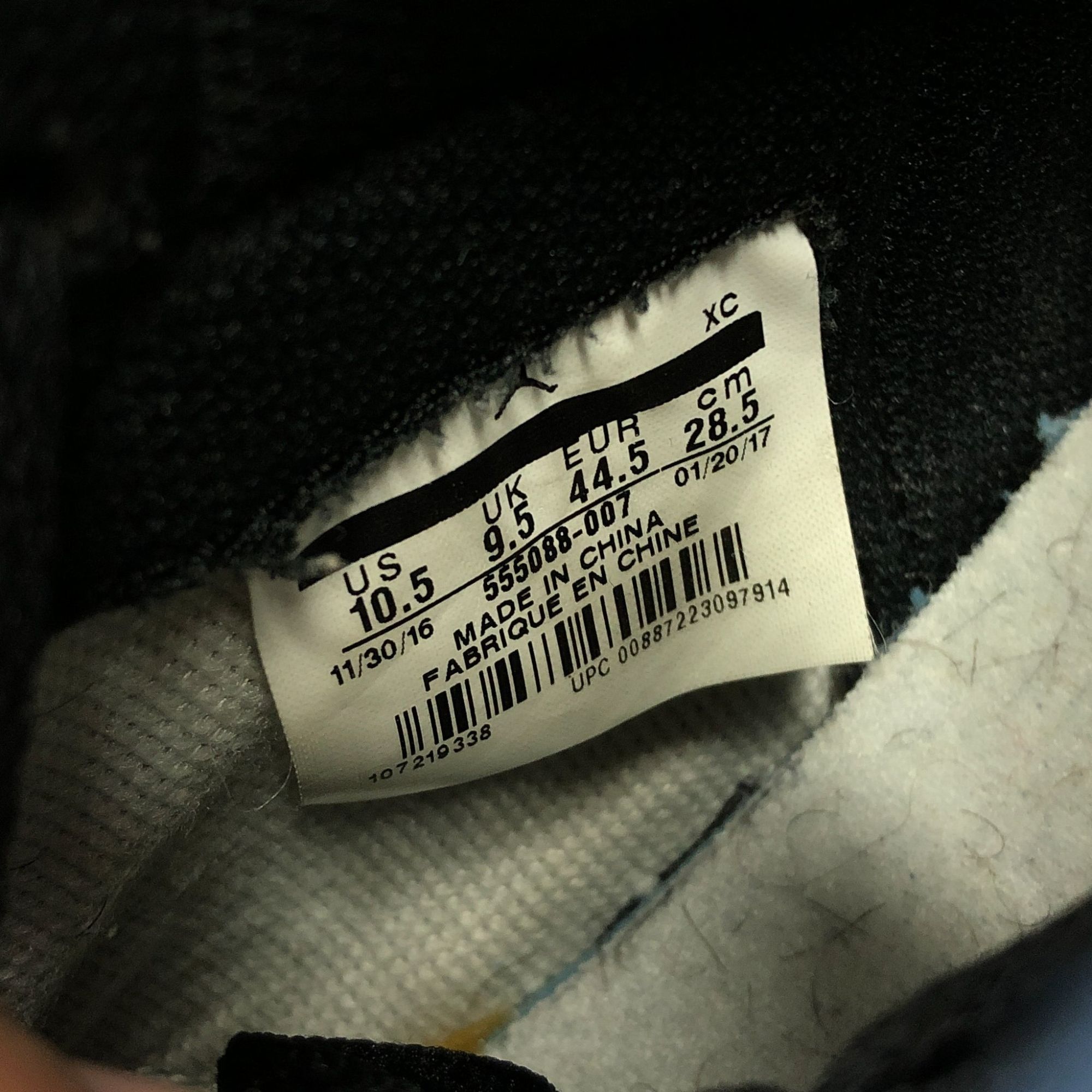 Jordan Brand Pre-Owned Air Jordan 1 Retro High OG ‘Royal’ 2017 - Size 10. Size US 10.5 / EU 43-44 - 8 Thumbnail