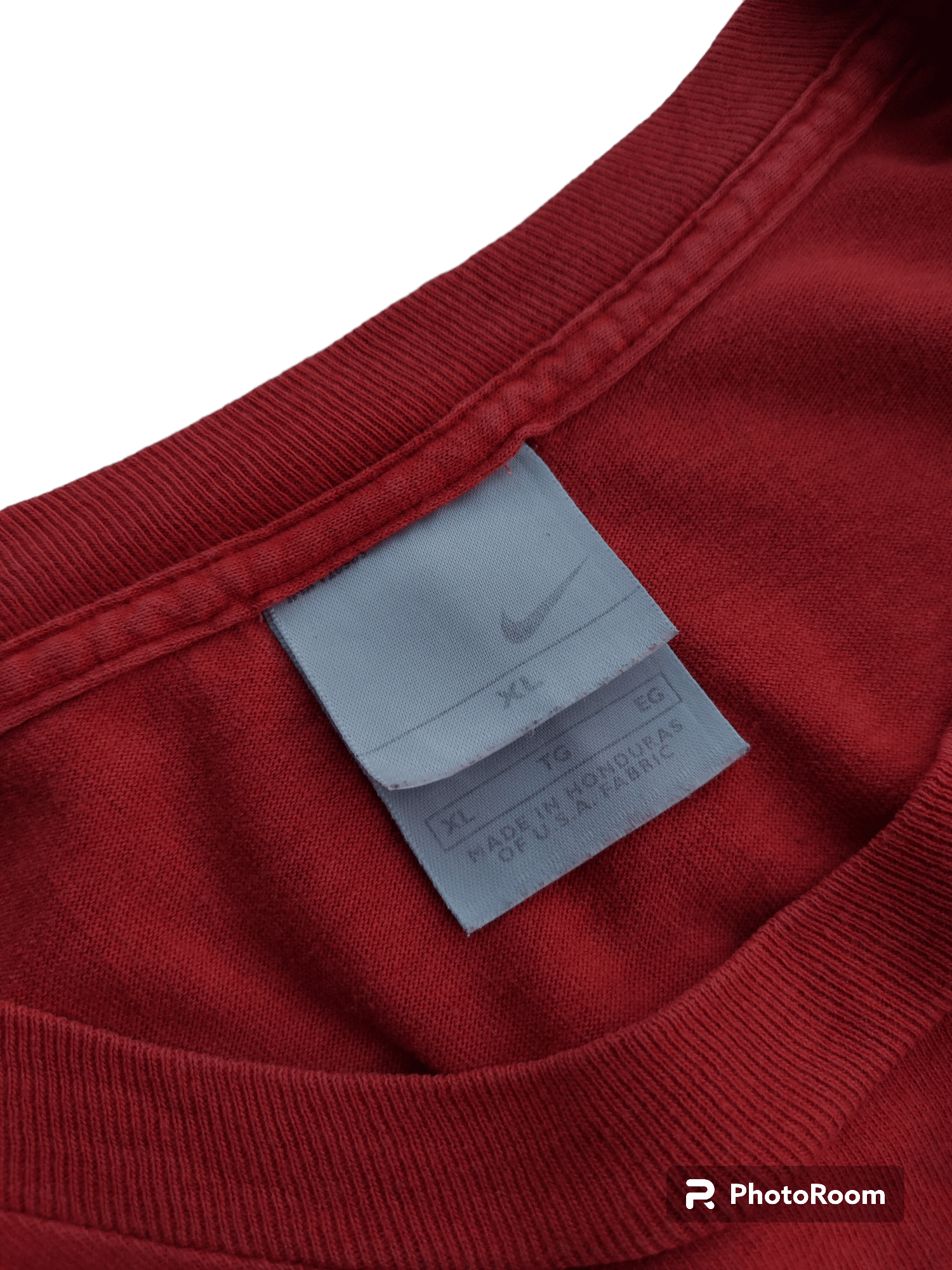 Nike × Vintage 💥Vintage Y2K Nike Oval Swoosh T Shirt Size US XL / EU 56 / 4 - 4 Thumbnail