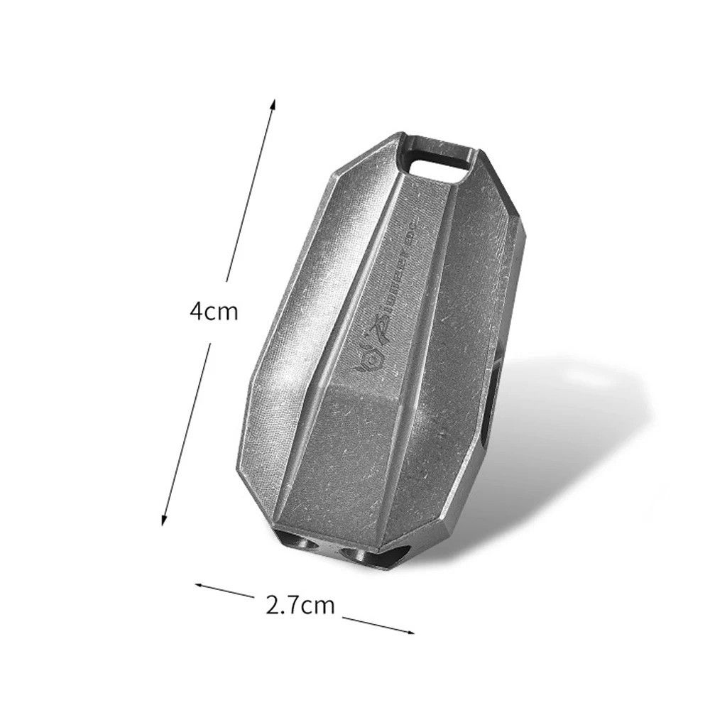 Whistles Whistle Titanium Pendant Coach Sports Camping Gift For Him Size ONE SIZE - 5 Thumbnail