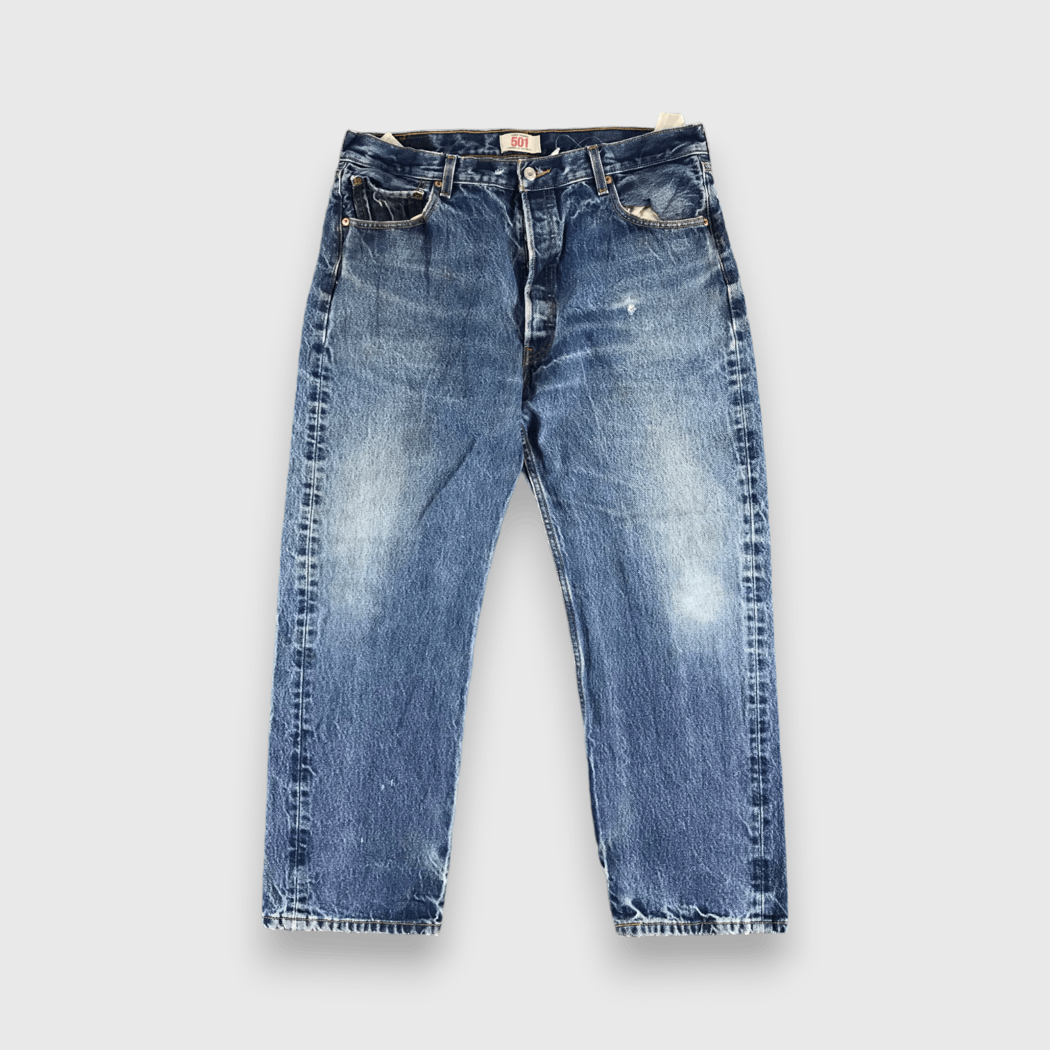 Vintage Levis 501 Jeans Blue Wash Denim -J437