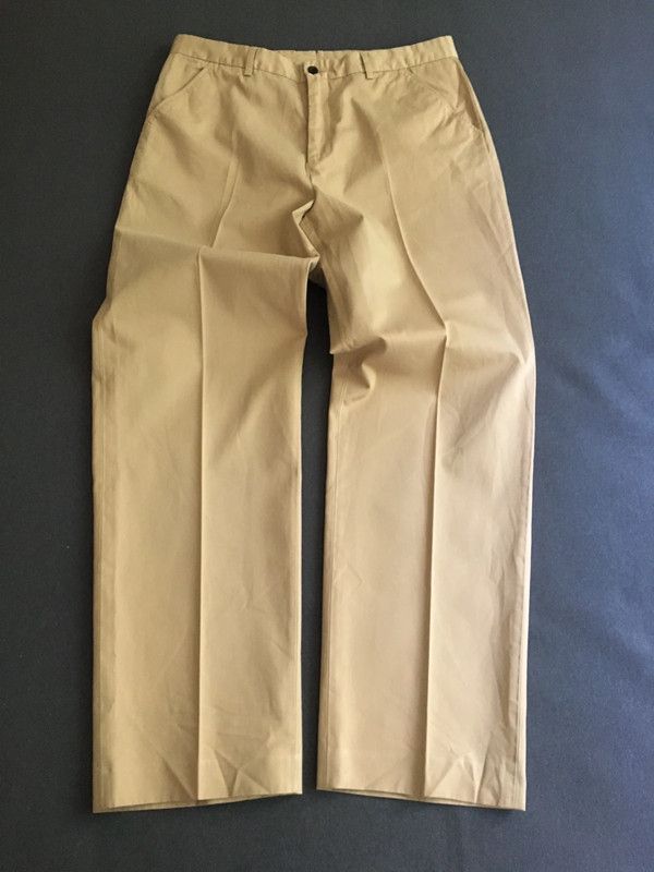 Our Legacy Chino Khaki Cotton Twill Pants Size US 34 / EU 50 - 1 Thumbnail