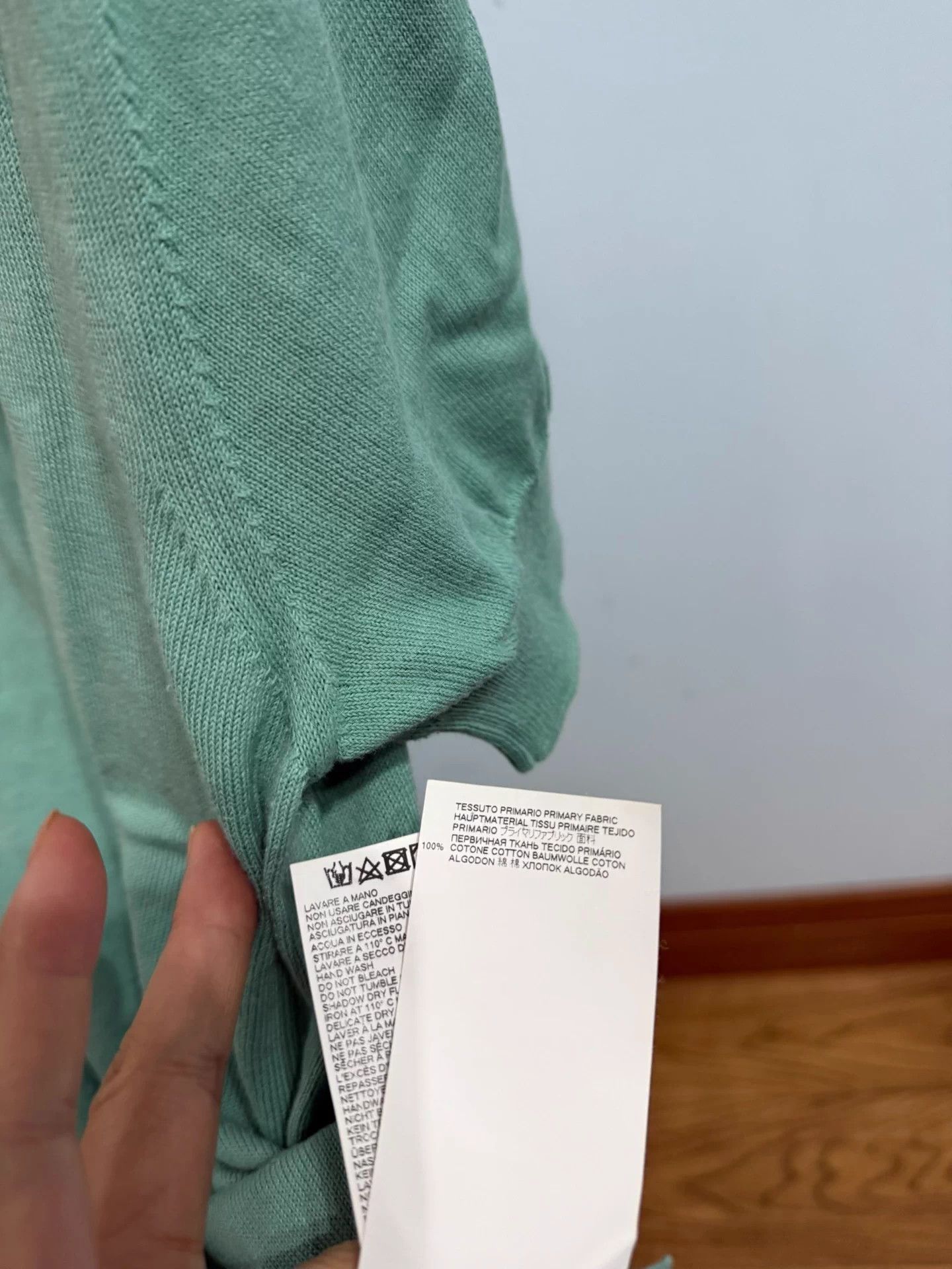 Maison Margiela Margiela short sleeve t-shirt fitted colorful 9/10 Size S / US 4 / IT 40 - 6 Thumbnail
