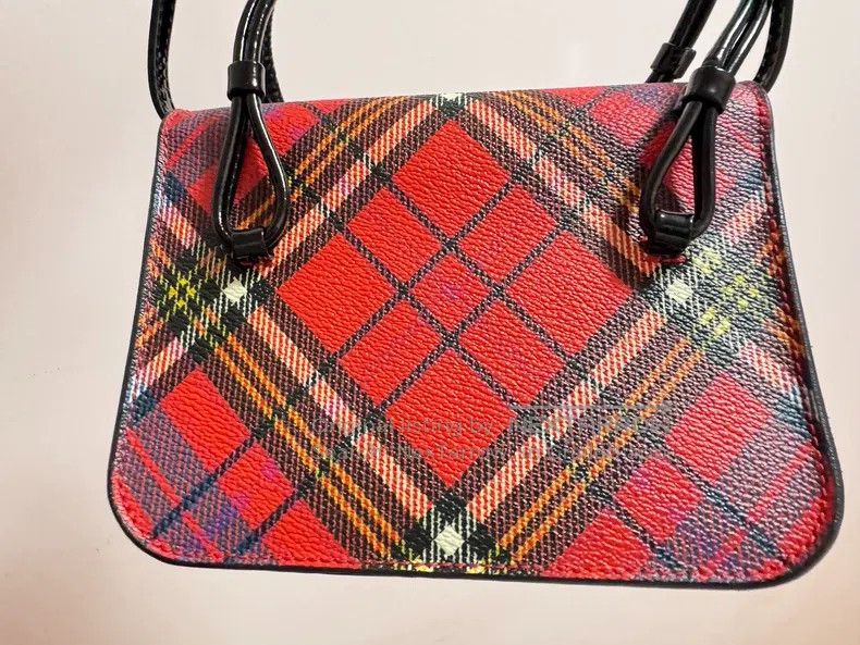 Vivienne Westwood Vivienne Westwood size os Plaid Small Bag Size ONE SIZE - 4 Thumbnail