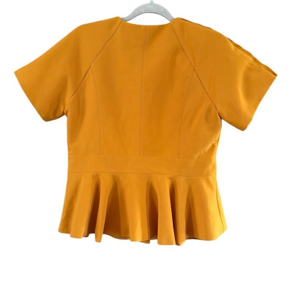 Other Gracia size medium, orange peplum short sleeve shirt Size M / US 6-8 / IT 42-44 - 7 Thumbnail
