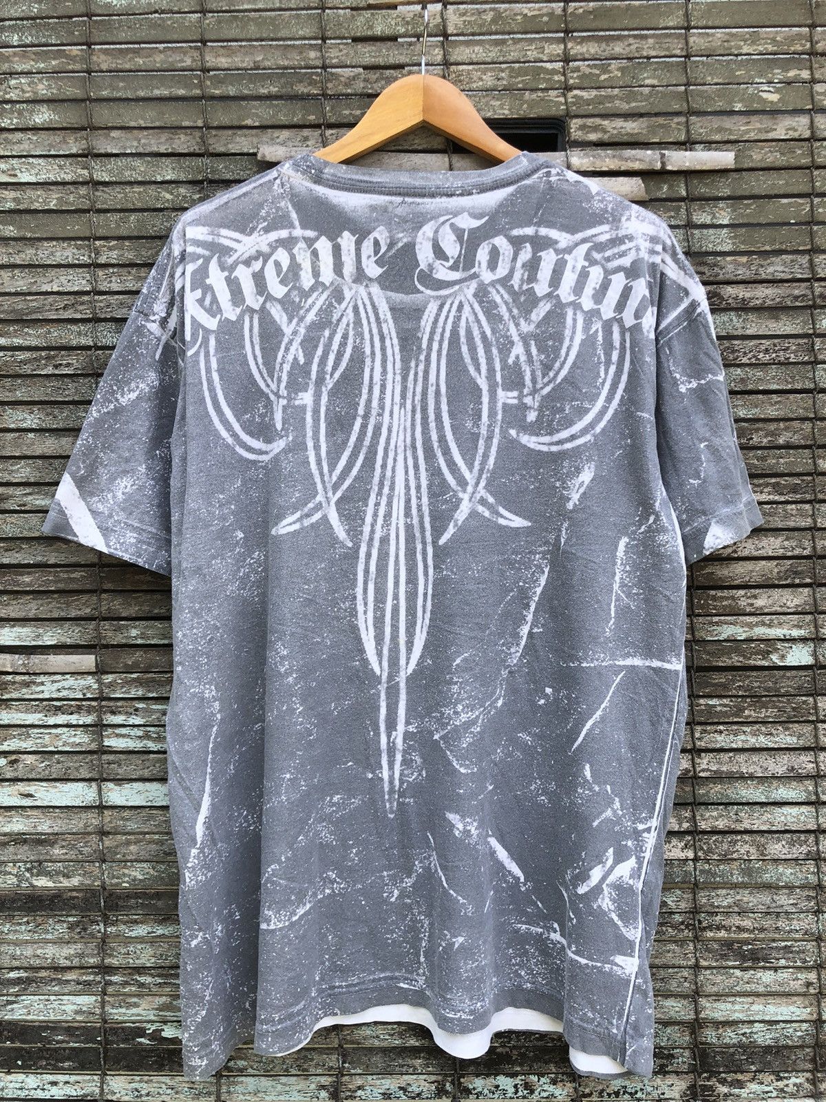 Affliction OVP Skull Xtreme Couture Tshirt Size US XL / EU 56 / 4 - 10 Thumbnail