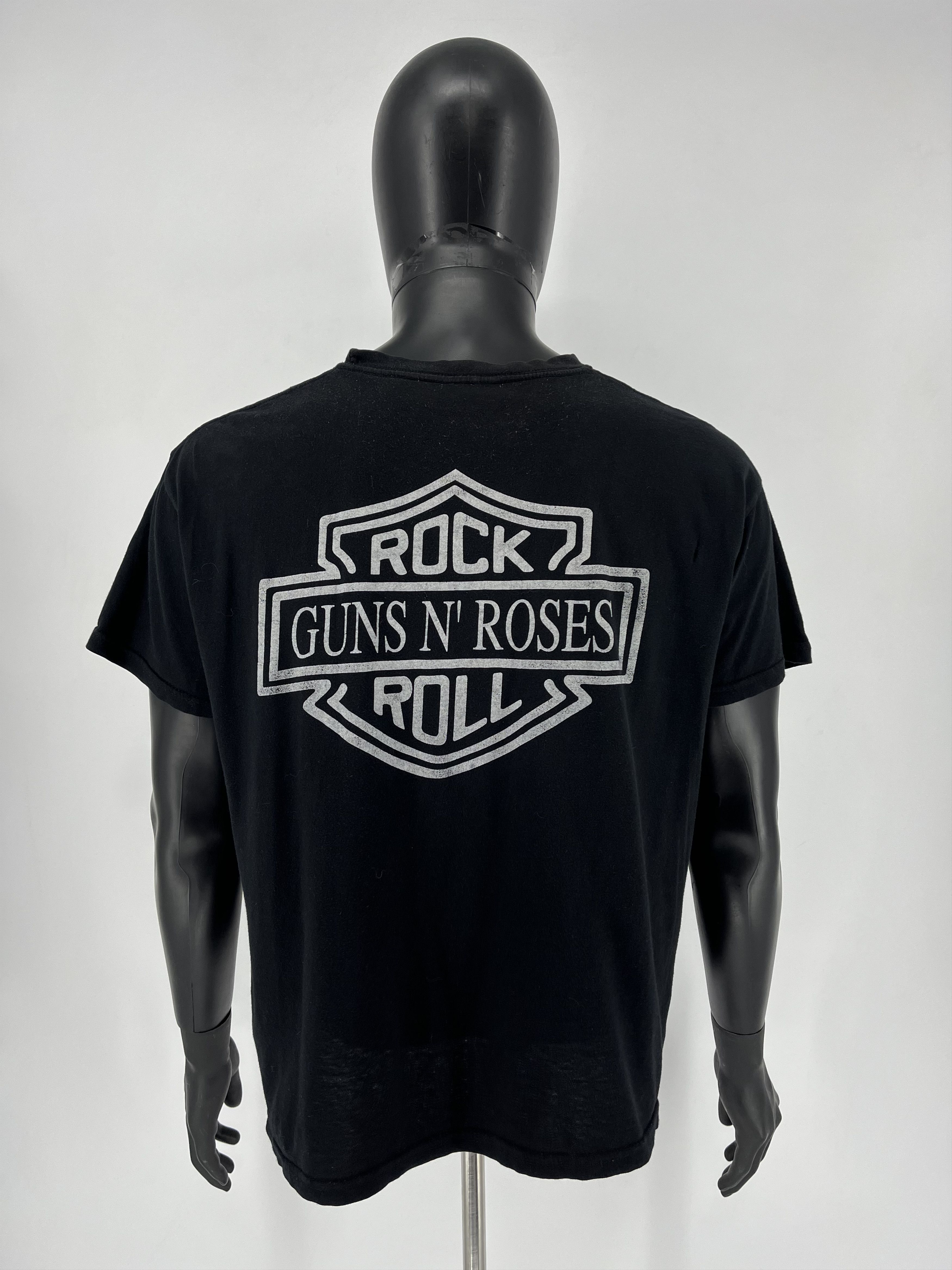 Band Tees × Vintage Vintage Guns N’ Roses 🌹 Big Logo Double Sided T-Shirt Size US M / EU 48-50 / 2 - 8 Thumbnail
