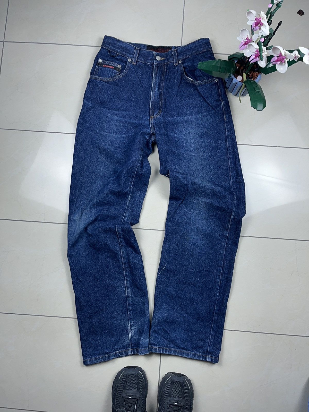 Spitfire × Vintage ➕ vintage y2k spitfire loose jeans skate usa Size US 30 / EU 46 - 1 Thumbnail