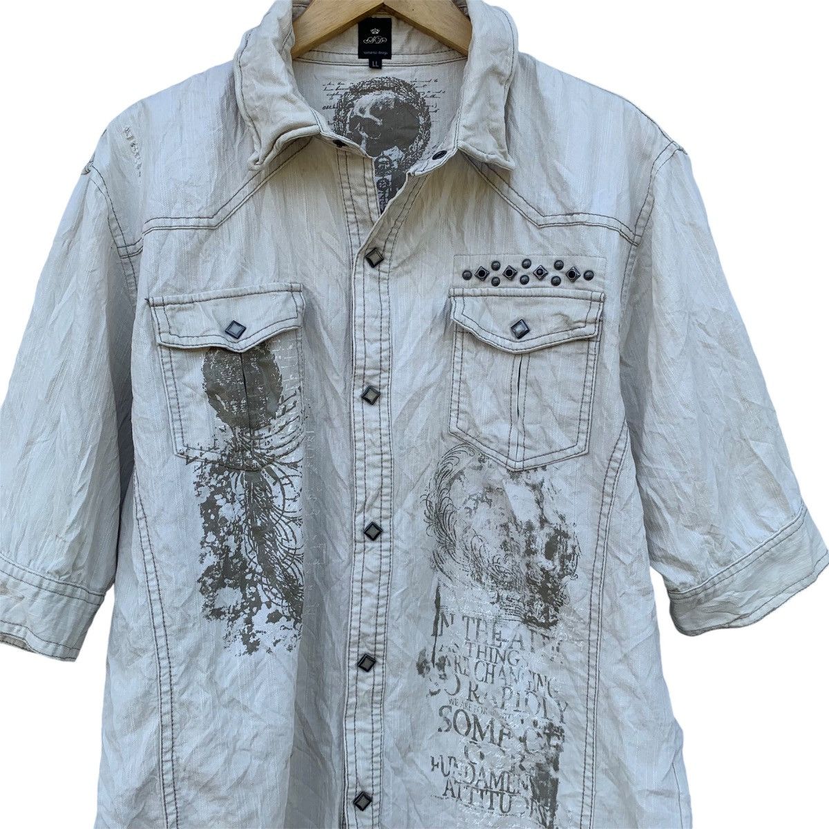 If Six Was Nine × Japanese Brand × semanticdesign Sematic design poem western shirts Size US L / EU 52-54 / 3 - 2 Thumbnail