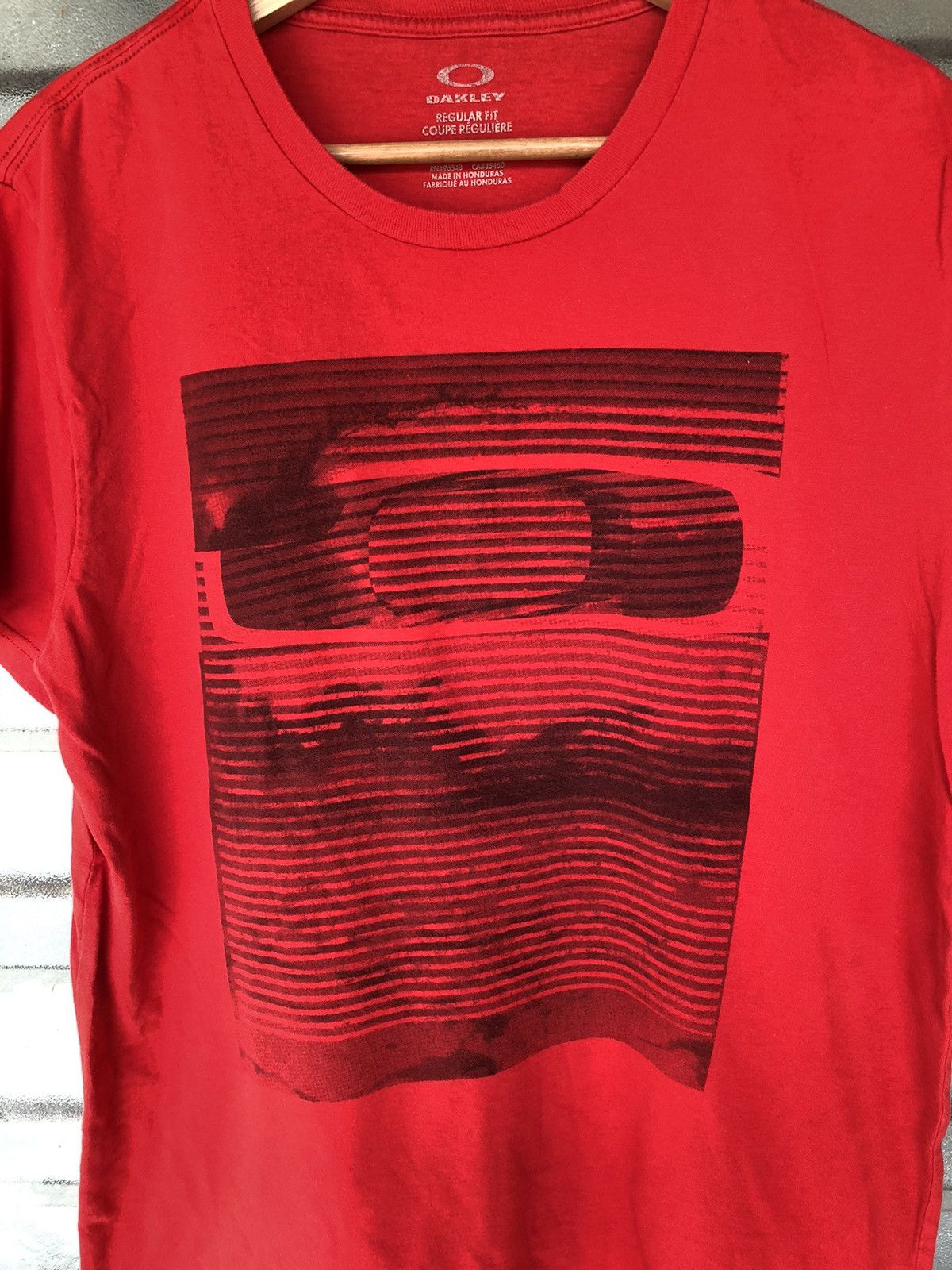 Oakley Vintage Oakley Harizon O Red Shirt Tee Size US M / EU 48-50 / 2 - 3 Thumbnail