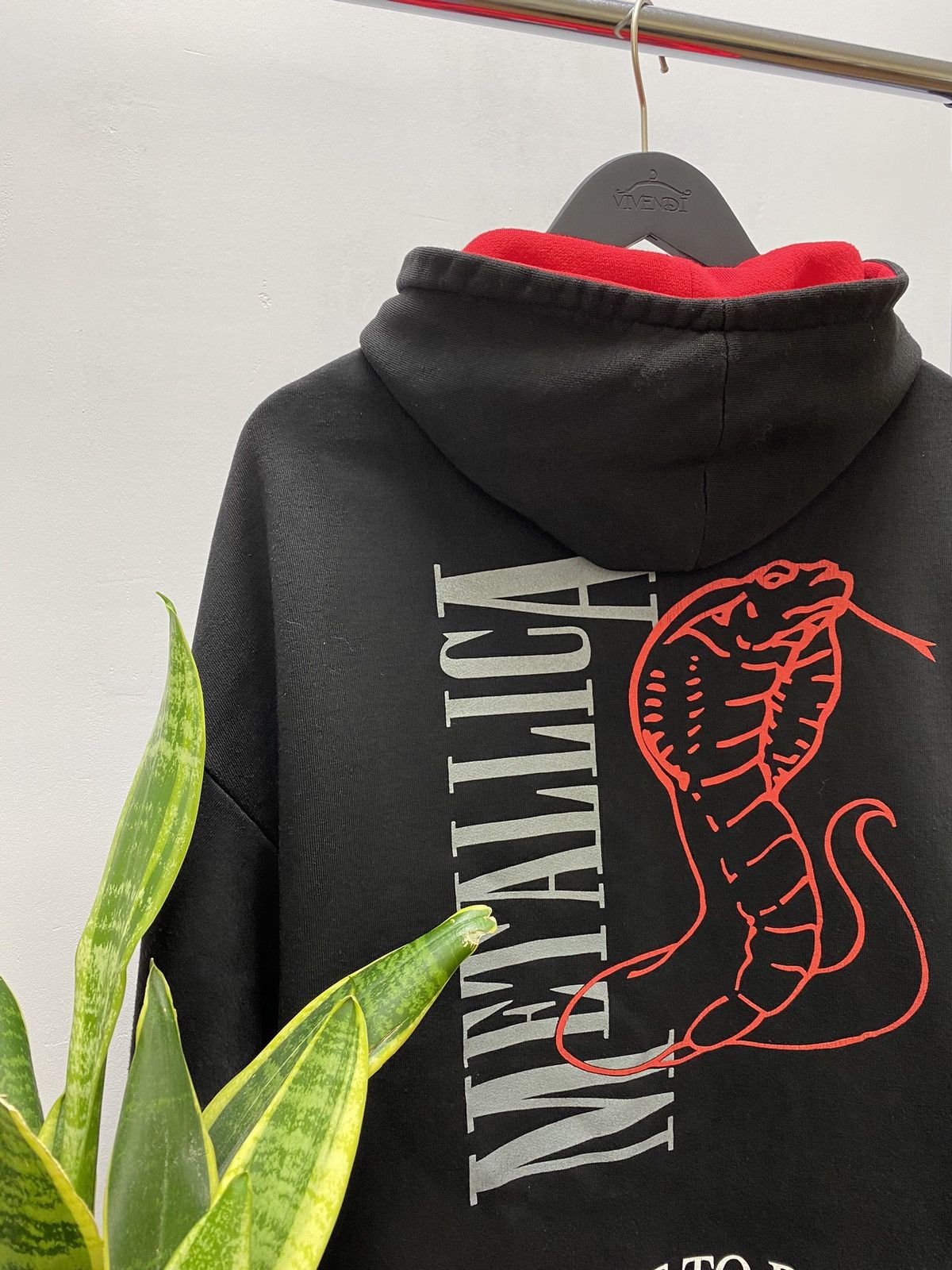 Band Tees × Metallica × Vintage Vintage 90s Metallica Nowhere Else To Roam Tour Hoodie Size US XL / EU 56 / 4 - 22 Thumbnail