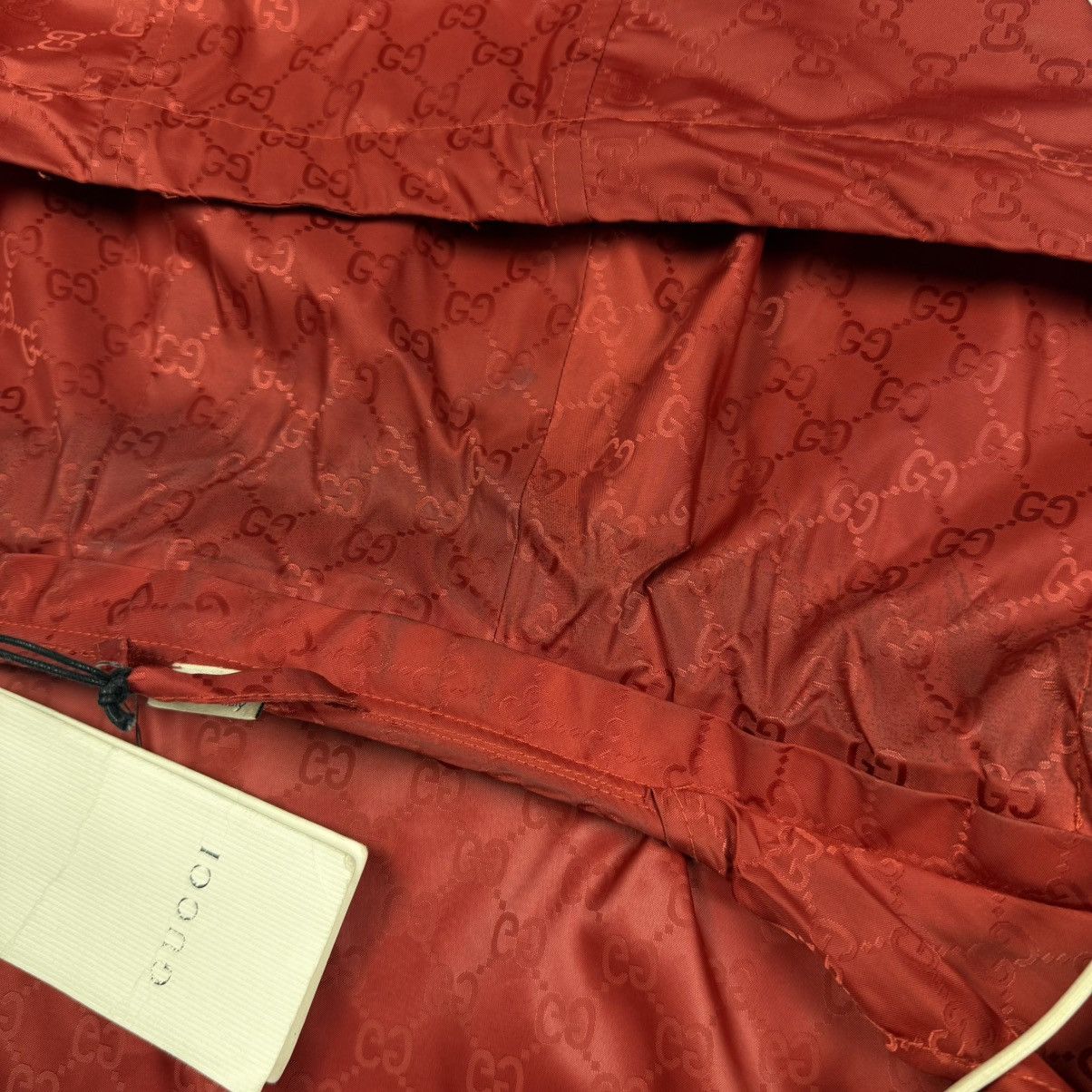 Gucci Gucci Monogram Nylon ‘Red’ Hooded Windbreaker Size US M / EU 48-50 / 2 - 5 Thumbnail