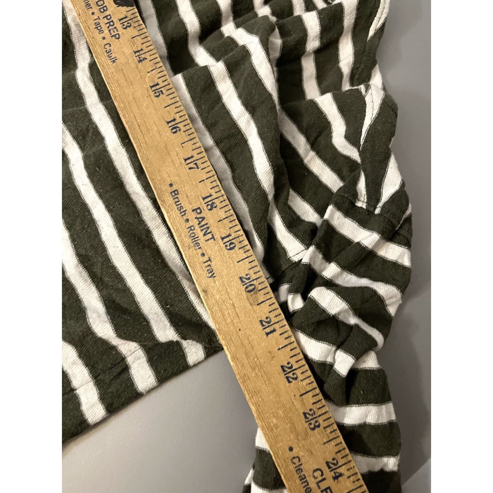 J.Crew J.CREW Multicolor Striped Long Sleeve T-Shirt Women's Medium Cotton Scoop Neck Size M / US 6-8 / IT 42-44 - 6 Thumbnail