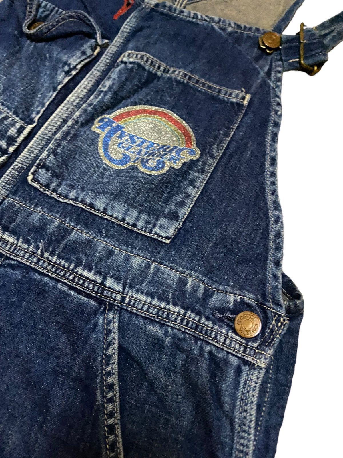 Hysteric Glamour 💥FinalDrop💥 Hysteric Glamour Indigo Blue Unisex Overalls Size US 35 - 12 Thumbnail
