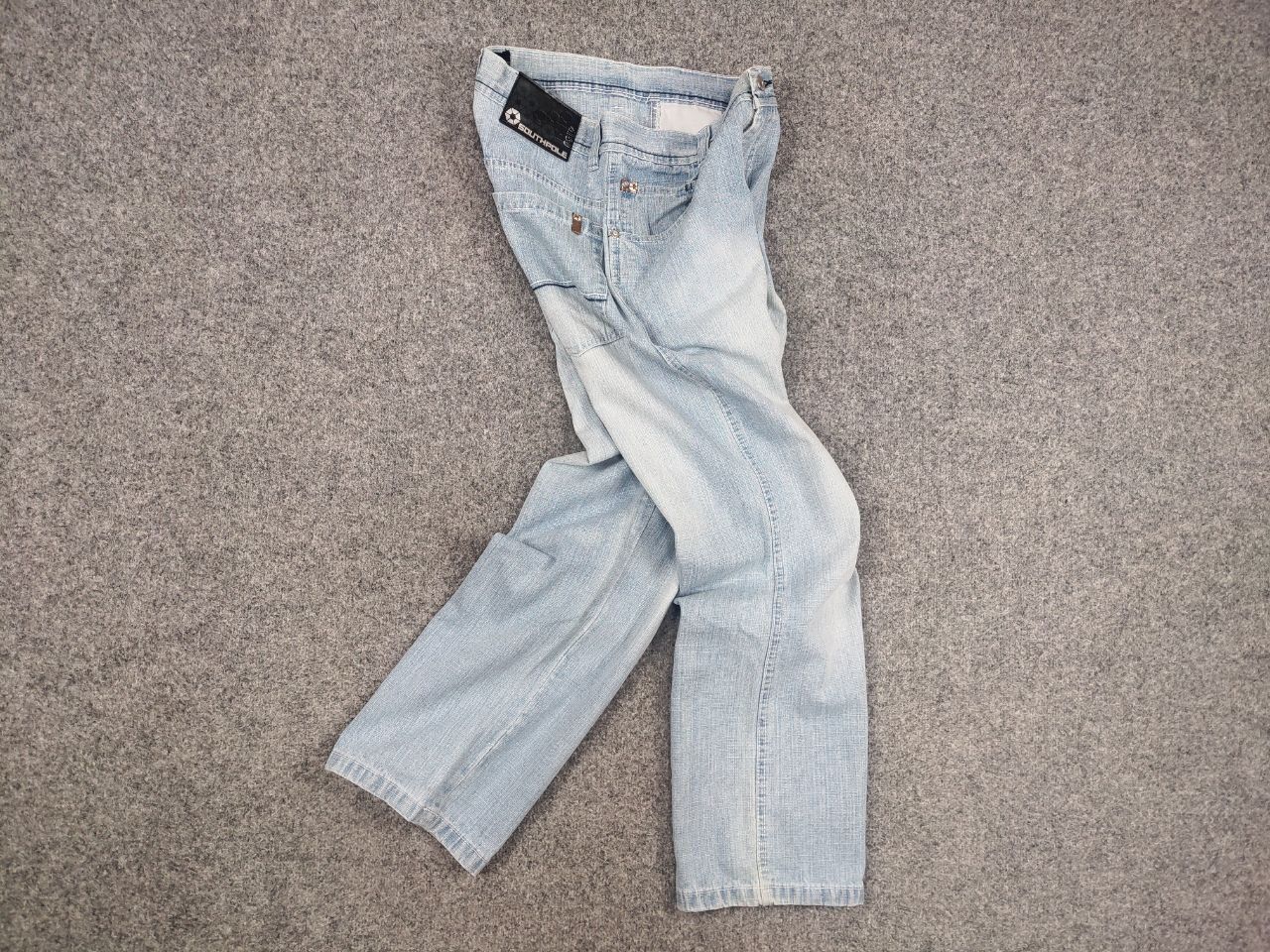Southpole Vintage 90's Southpole washed denim Baggy Jeans Y2K Punk Size US 32 / EU 48 - 12 Thumbnail