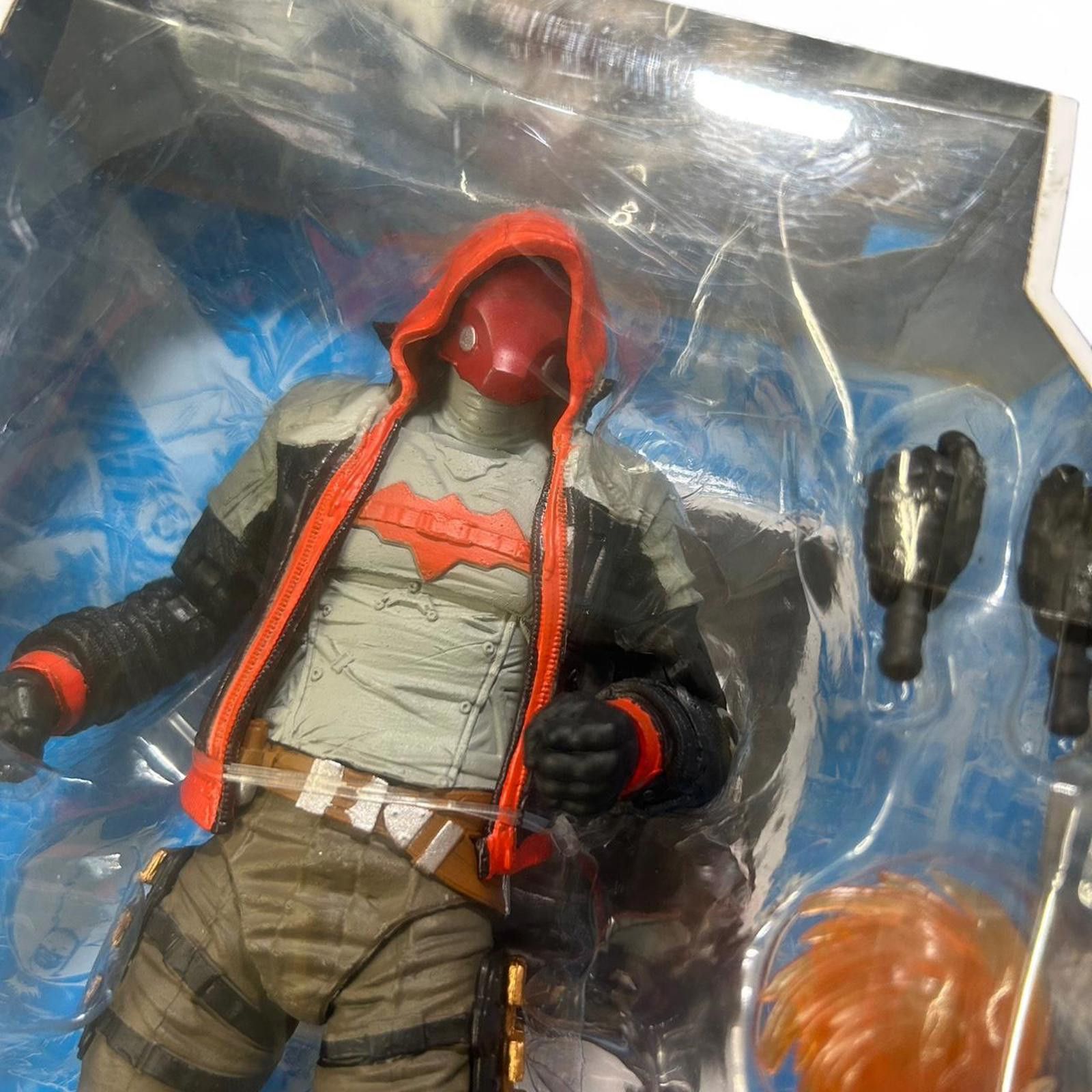 DC Comics McFarlane Multiverse Batman: Arkham Knight Red Hood Figure Size ONE SIZE - 2 Thumbnail