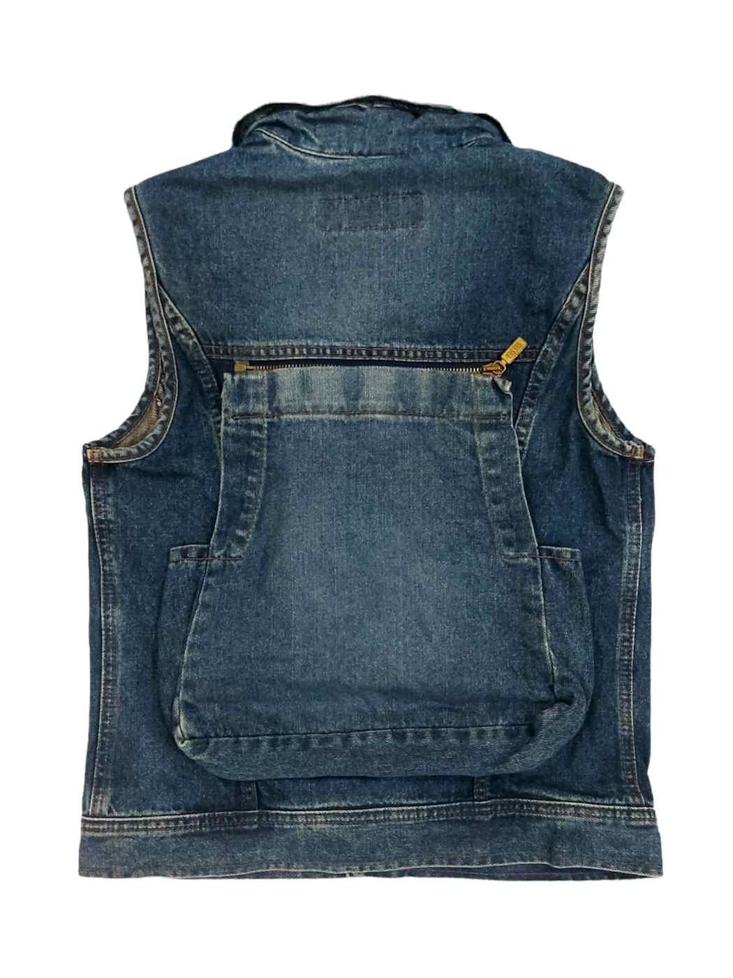 Diesel Very Rare! Vintage Diesel Style Lab Made in Italy Denim Vest Size S / US 4 / IT 40 - 3 Thumbnail