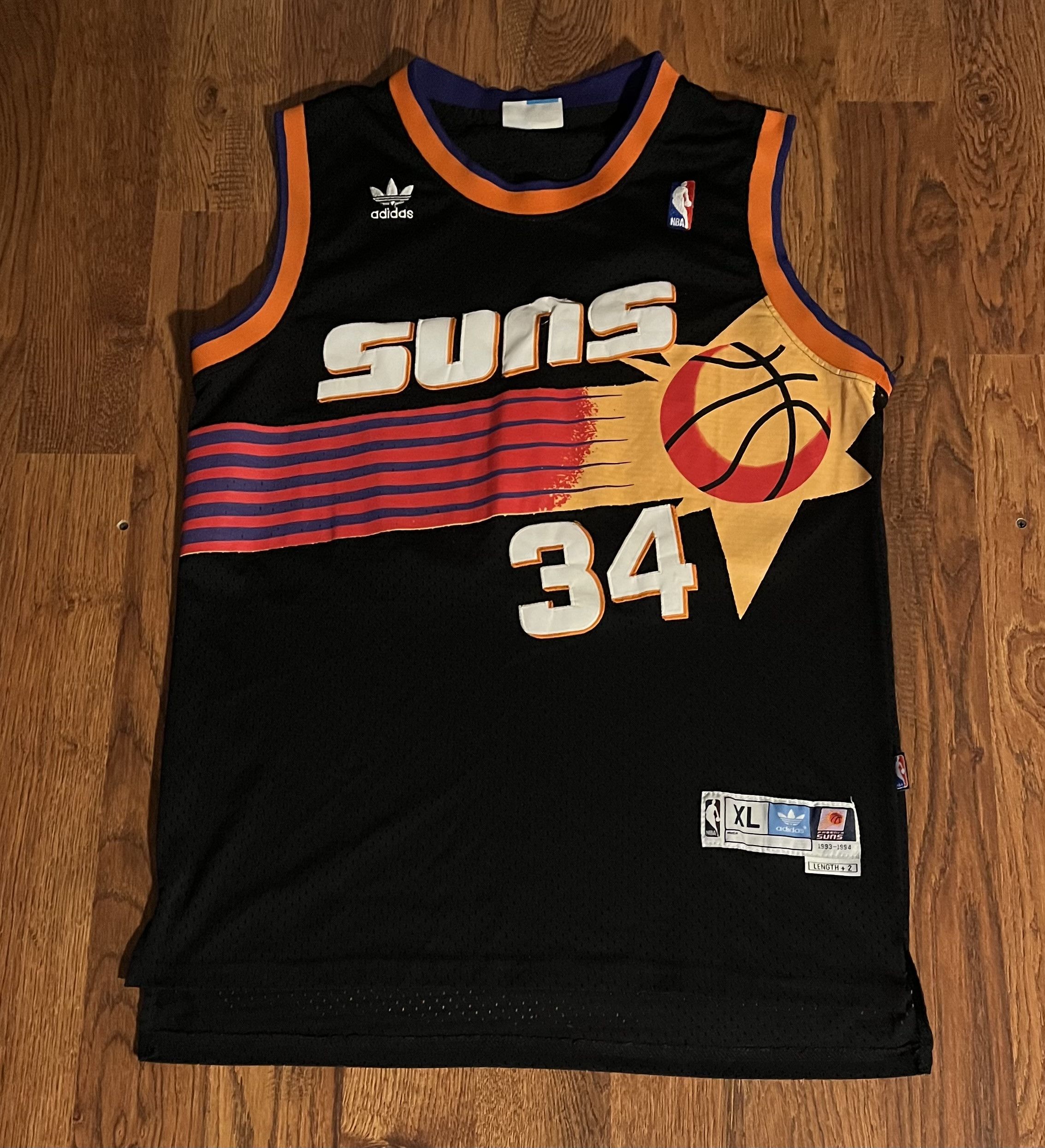 Adidas Adidas Charles Barkley NBA jersey Size US XL / EU 56 / 4 - 1 Thumbnail