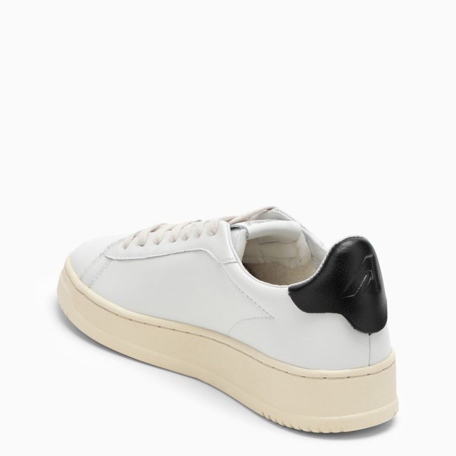 AUTRY o1d2blof0824 Low-Top Sneakers in White & Black Size US 5 / IT 35 - 4 Thumbnail