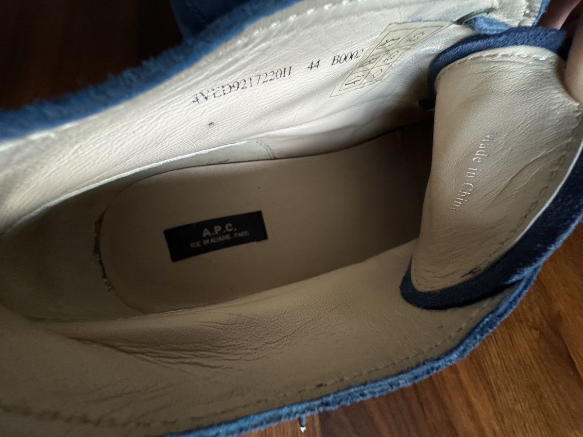 A.P.C. A.P.C. Chukka Boots Blue Suede Size US 10.5 / EU 43-44 - 9 Thumbnail