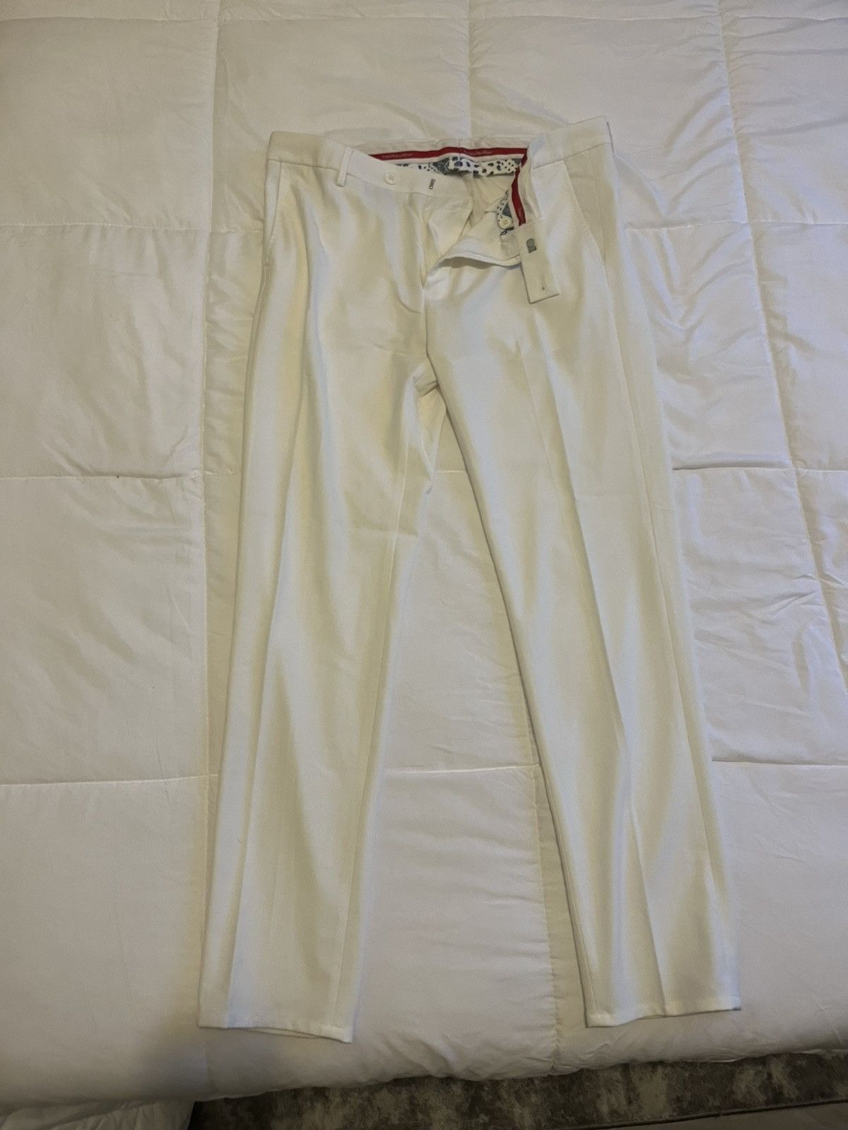 Other New White Turkish Pants Men's Suit Pants Size US 32 / EU 48 - 1 Preview