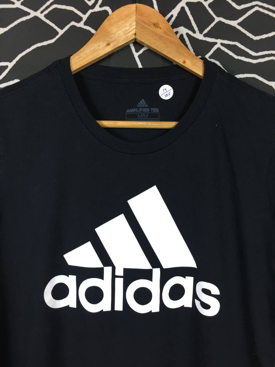 Adidas × Vintage Adidas Amplifier Big Logo Spell Out Tee Size M / US 6-8 / IT 42-44 - 3 Thumbnail
