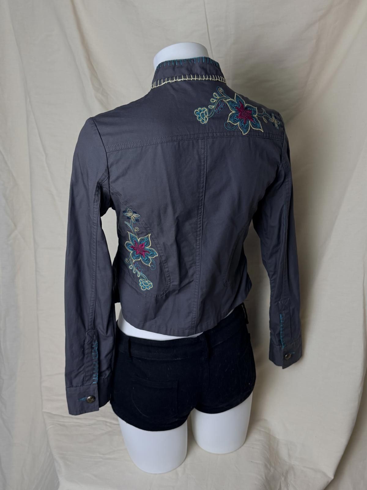 Japanese Brand Deadstock vintage one-of-a-kind embroidered shacket Size S / US 4 / IT 40 - 3 Thumbnail