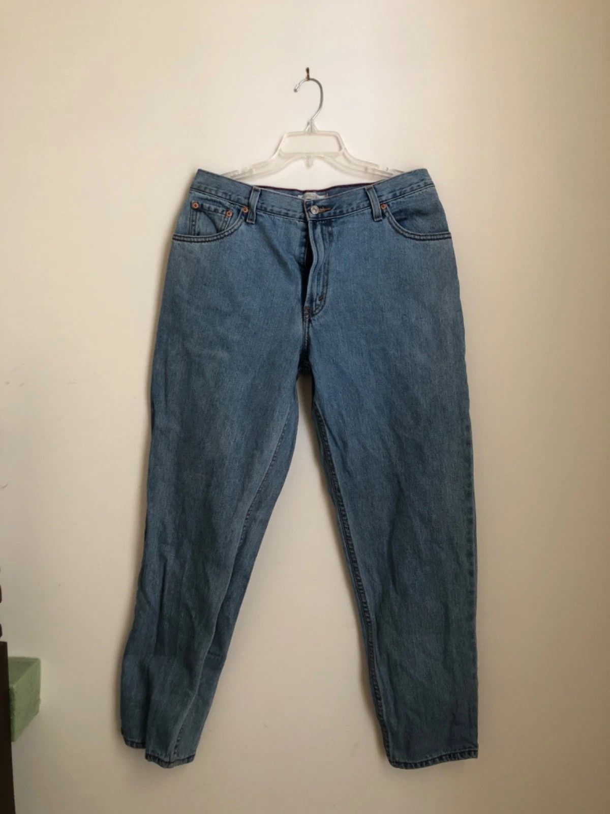 Levi's Vintage Clothing Levis Jeans 14 Blue Vintage 550 Tapered Relaxed Fit Casual Size 36" / US 14 / IT 50 - 2 Thumbnail