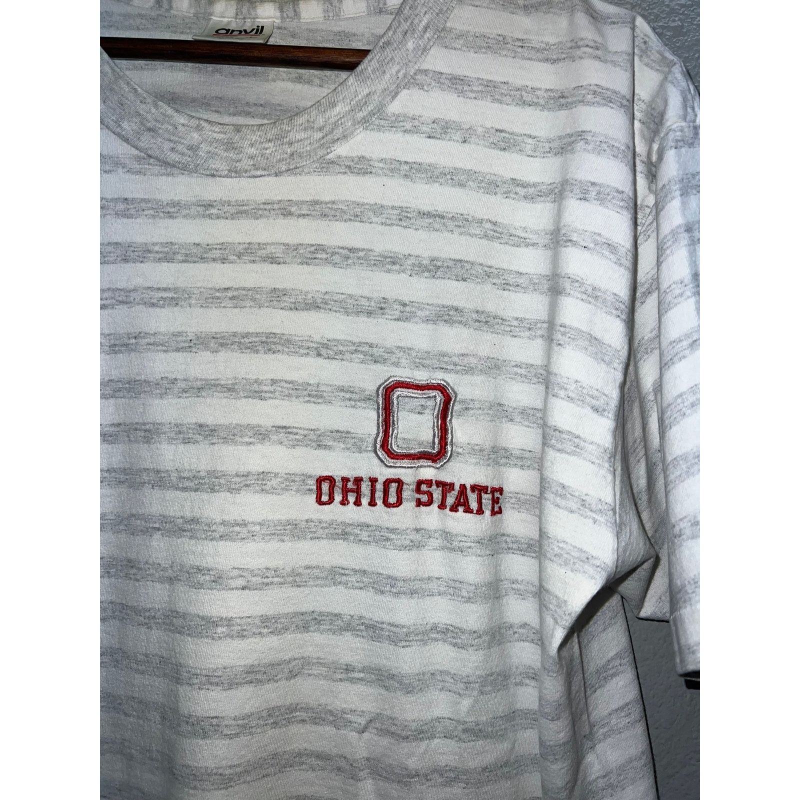 Vintage Vintage Ohio State Shirt Buckeyes Gray White College 90s Tee Size US L / EU 52-54 / 3 - 3 Thumbnail