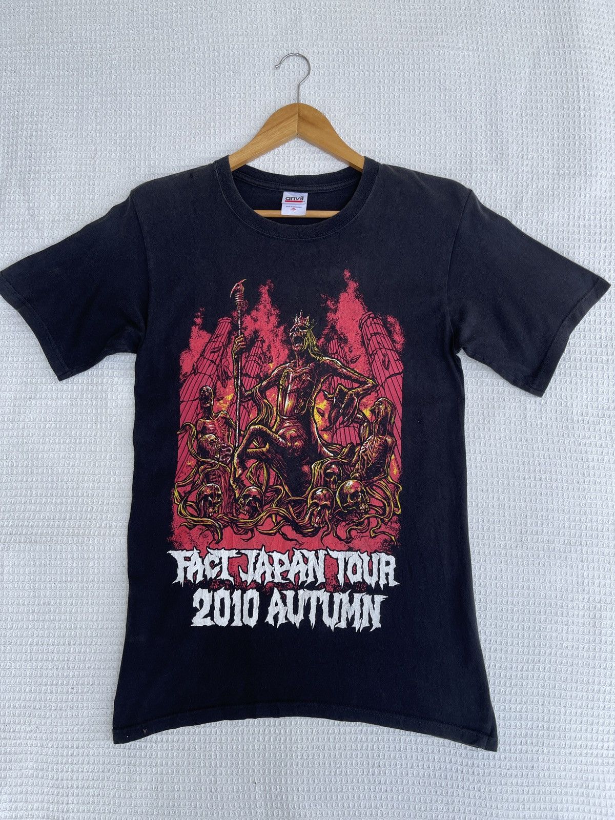 Band Tees Rare🔥Vintage y2k FACT JAPAN TOUR 2010 Autumn Tee Size US S / EU 44-46 / 1 - 7 Thumbnail
