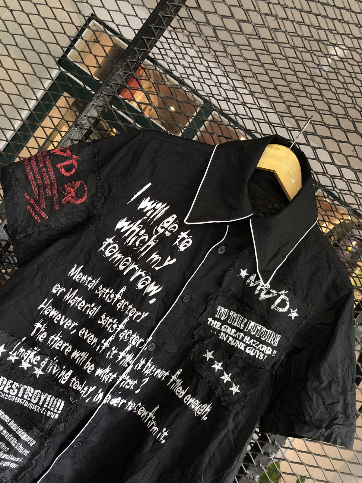 Japanese Brand JAPANESE MAD PUNK SEDITIONARIES PUNK STYLE Size US L / EU 52-54 / 3 - 4 Thumbnail