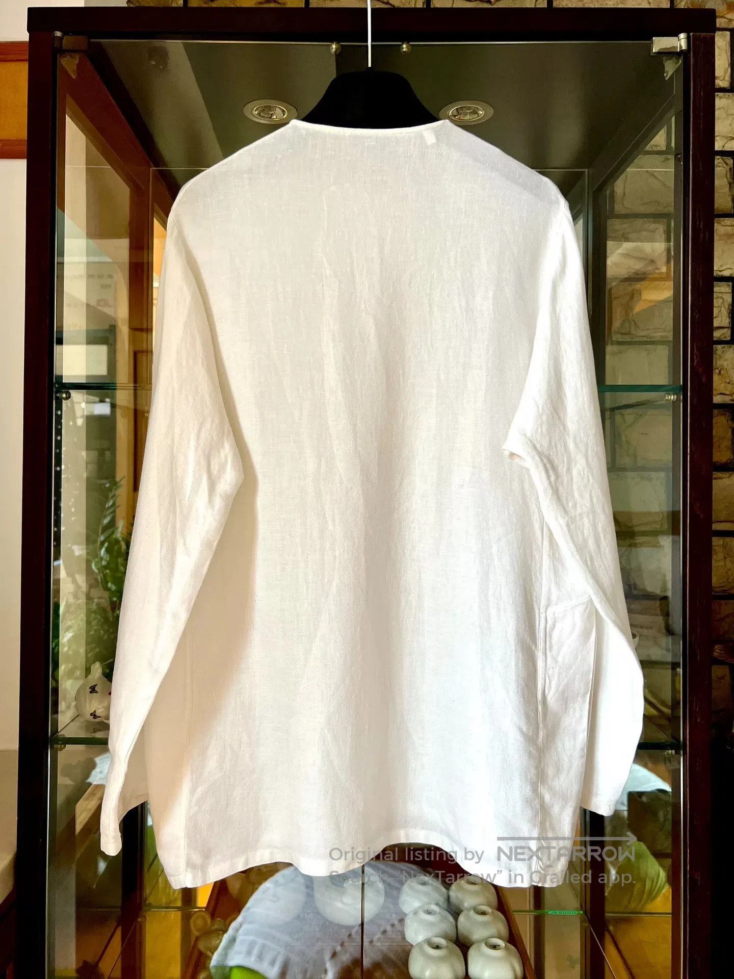 Saint Laurent Paris saint laurent white henley shirt 15ss collection. Size US M / EU 48-50 / 2 - 3 Thumbnail